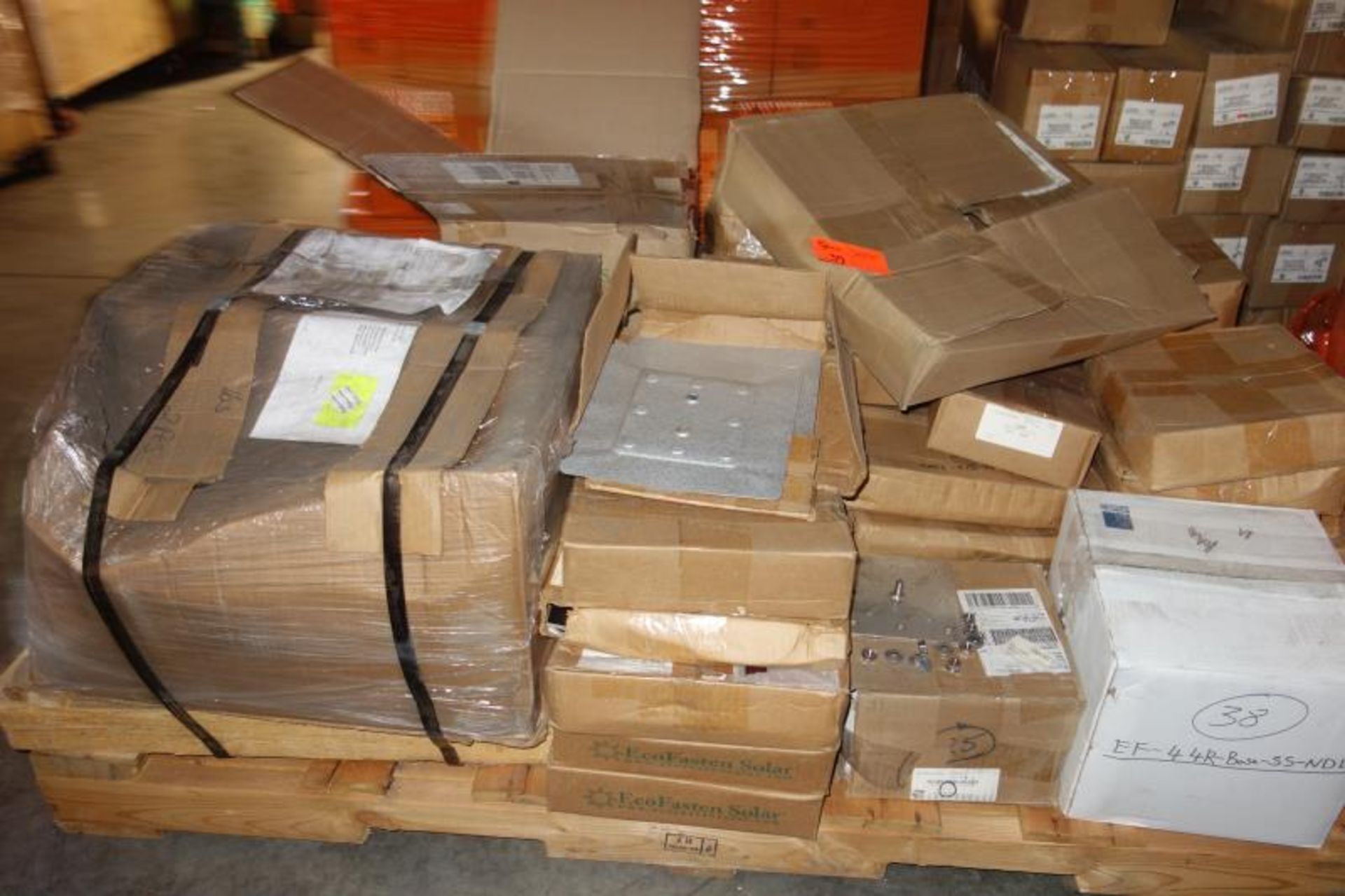 Pallet of Mounting Hardware - See Photo