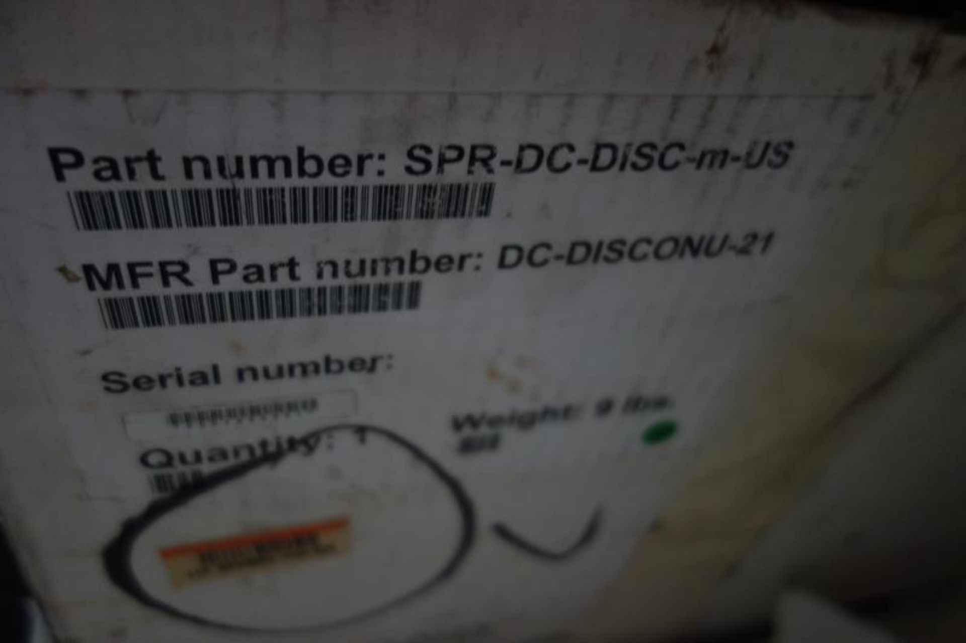 Pallet of SunPower / Schuco DC Disconnect Switch, PN: Dc-Disconnect-21-K9A & SPR-DC-DISC-M-US - Image 5 of 9