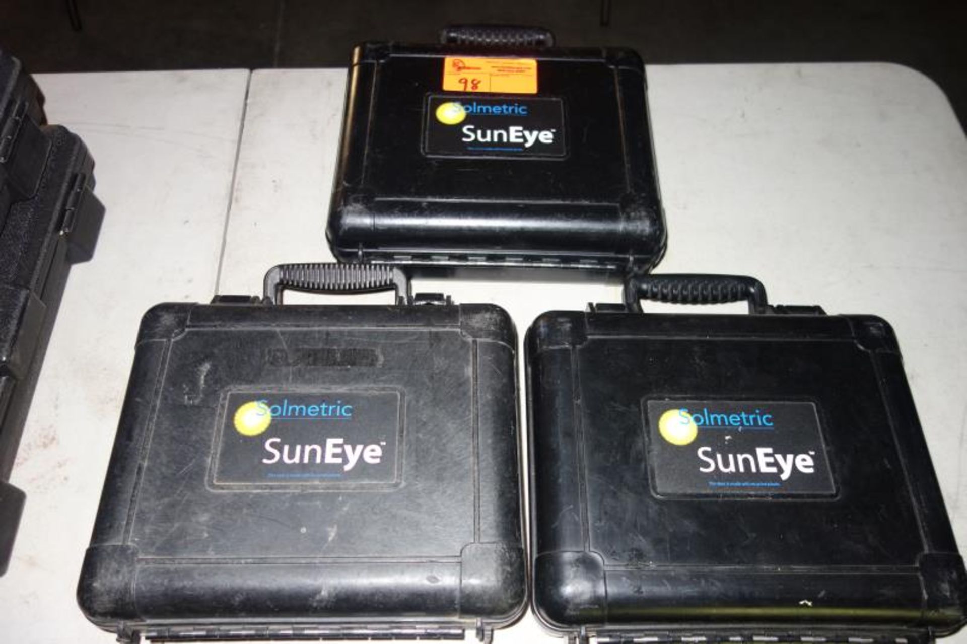 (3) Case w/ Solmetric Suneye 210 -Untested