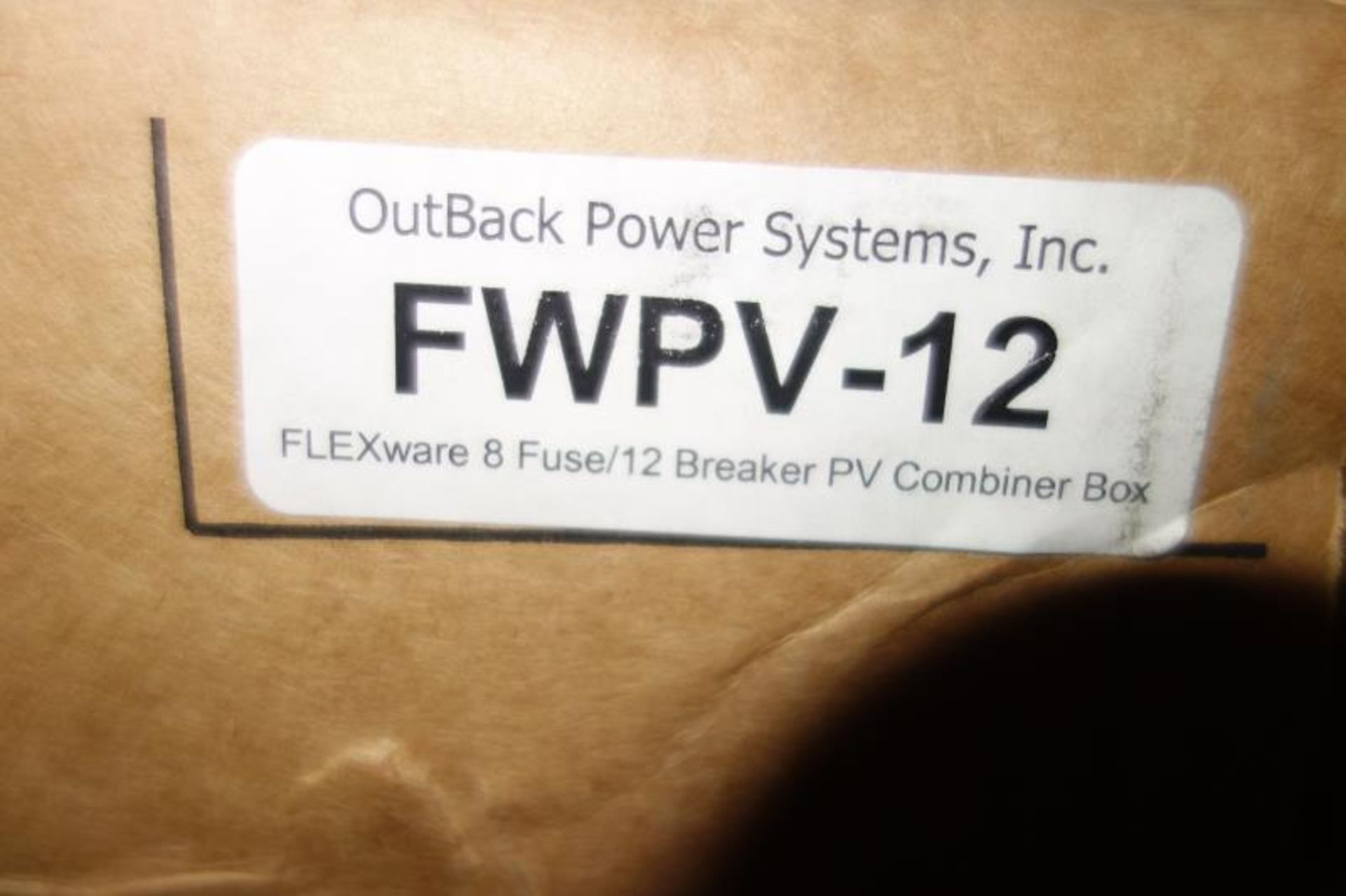 Pallet of Flexware Out Back Power Systems, Model: FWPV-12 & FWPV-8 - Image 5 of 11