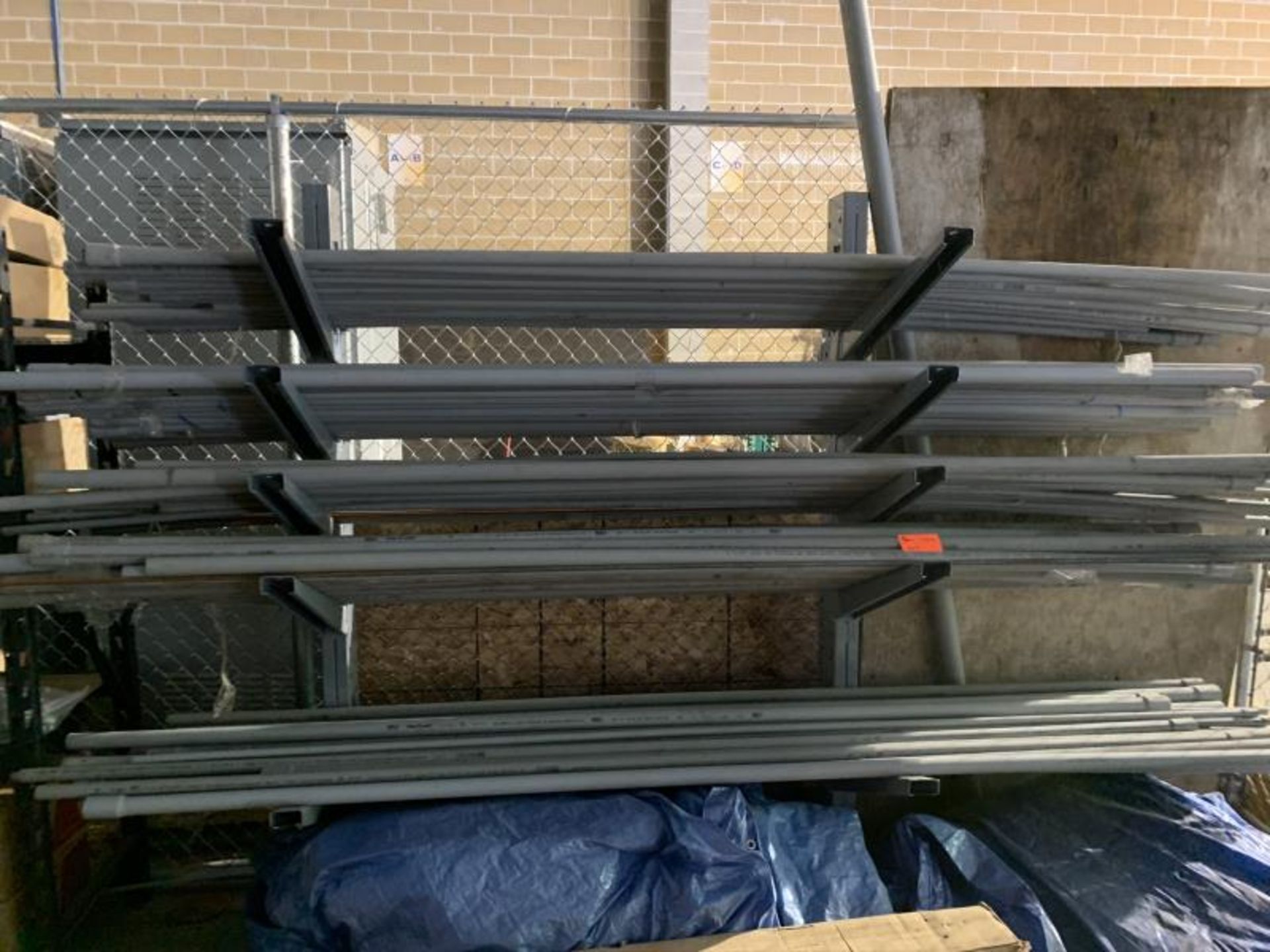 Cantilever Rack w/ PVC Conduit