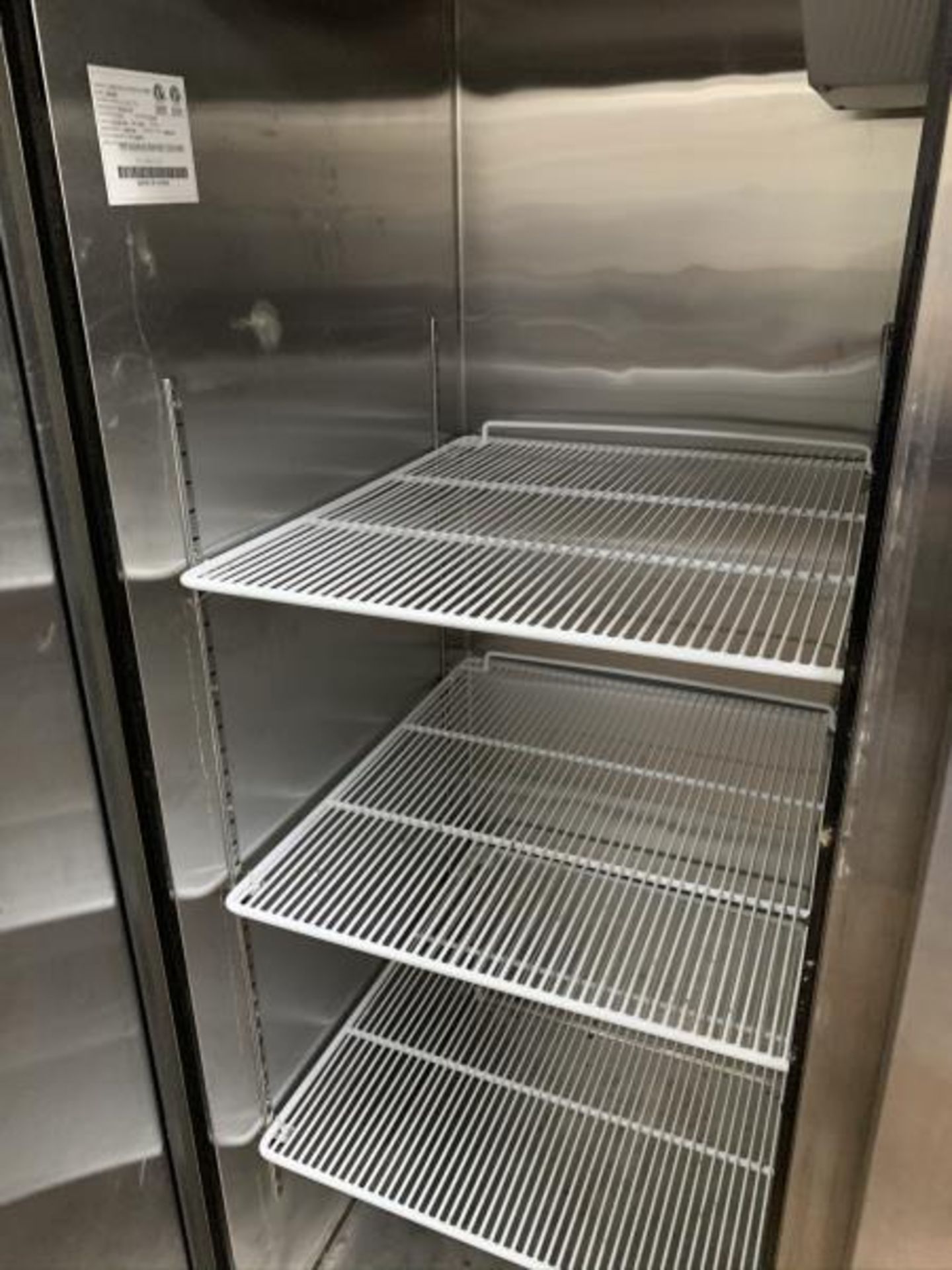 Atosa Reach-In Freezer, Model: MBF8003, Made 2018, three-section , self-contained refrigeration, - Image 3 of 6