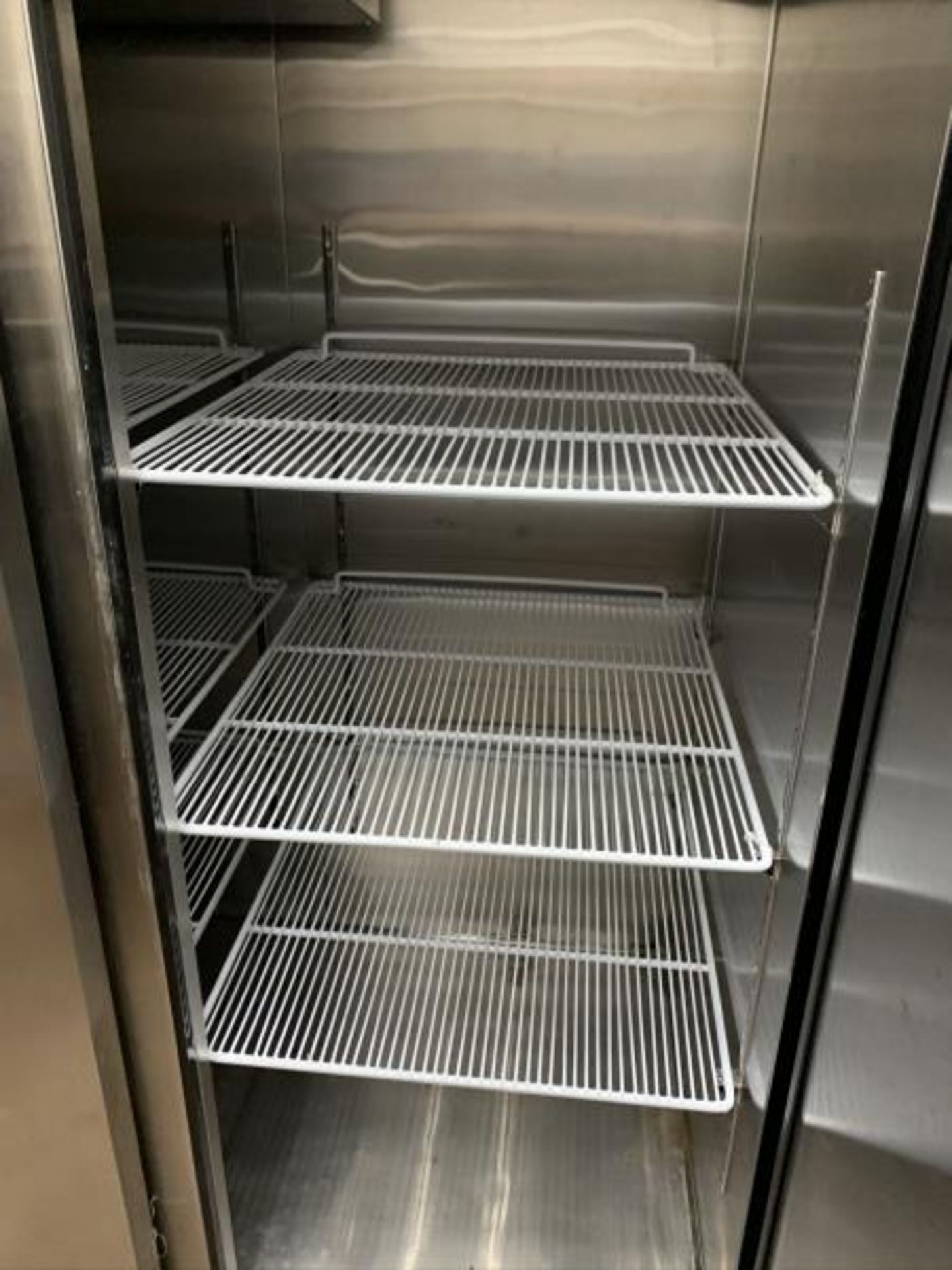 Atosa Reach-In Freezer, Model: MBF8003, Made 2018, three-section , self-contained refrigeration, - Image 5 of 6