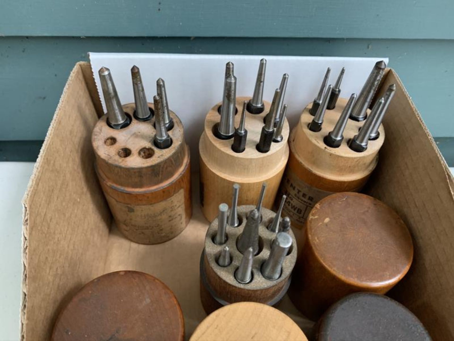 (4) Wooden boxes of center punches - Image 3 of 3
