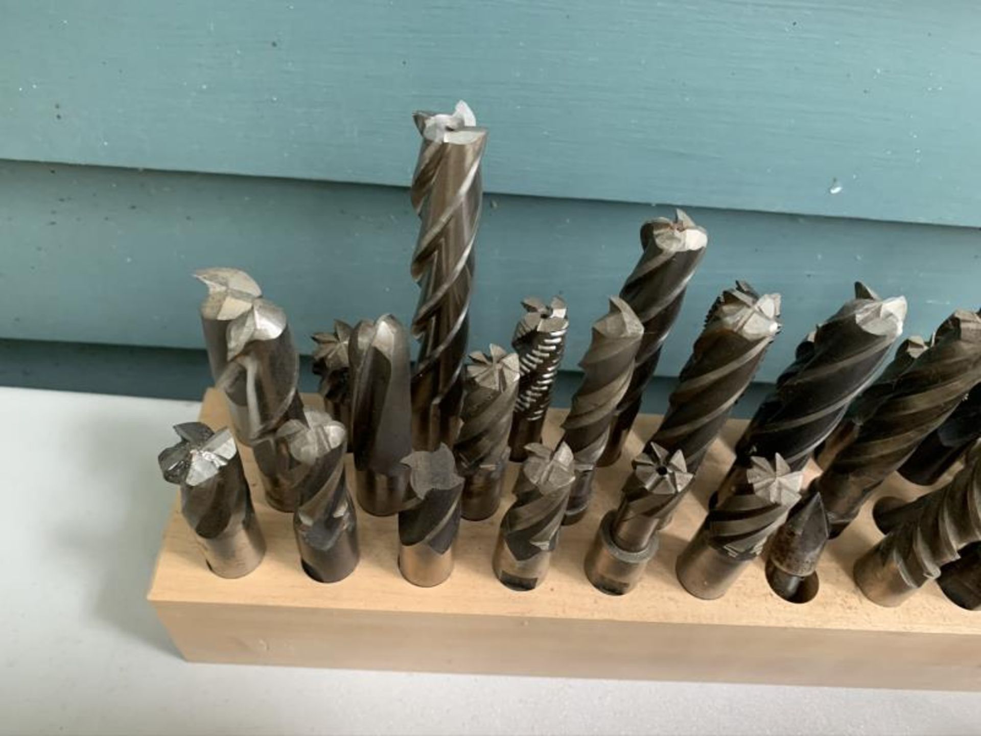 (3) Boards of misc end mills - Image 6 of 6