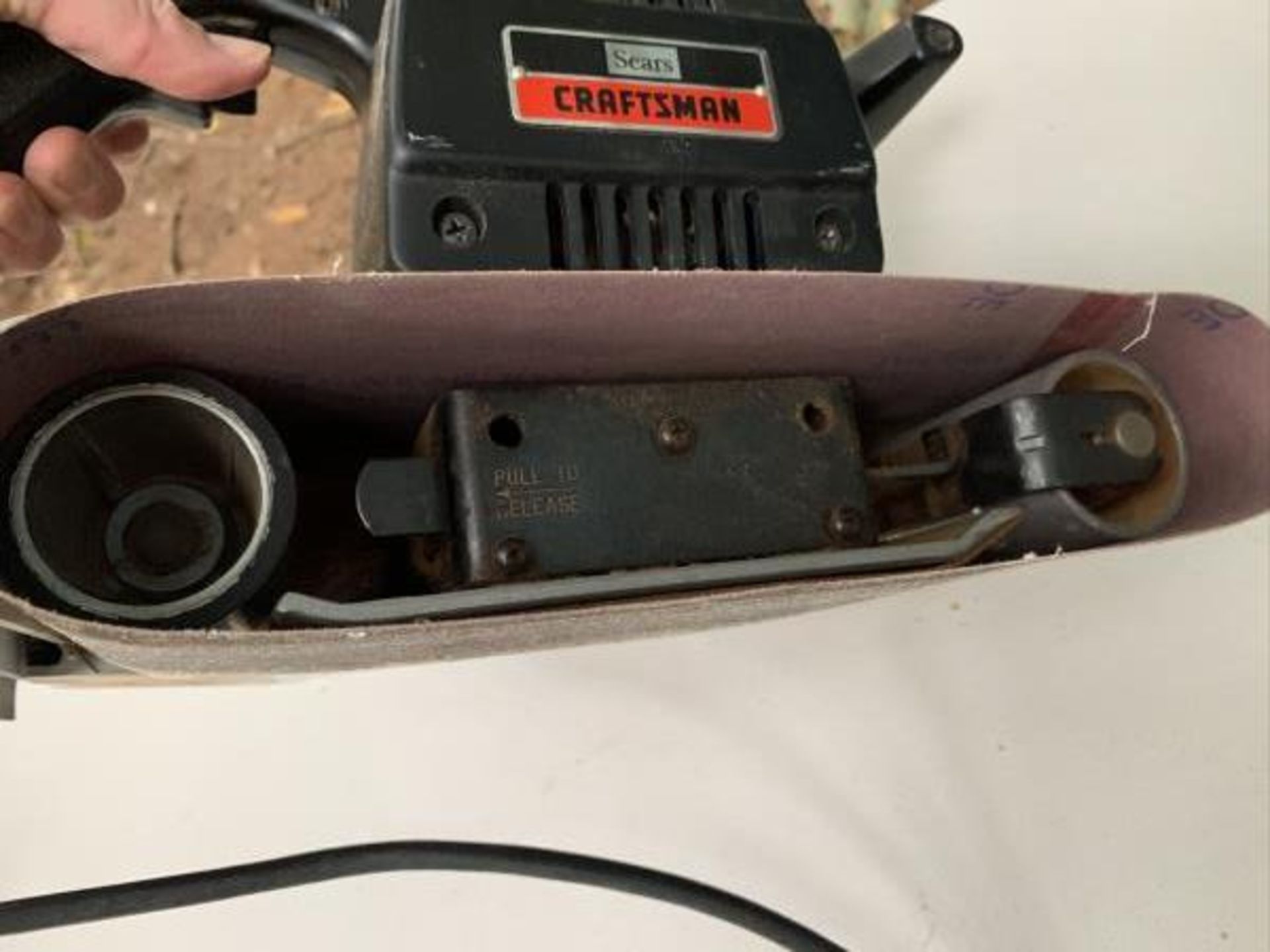 Sears Craftman 4" belt sander M: 31511782 - Image 4 of 4