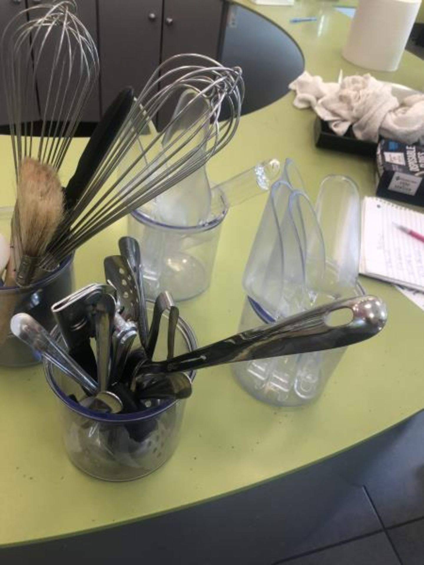 Lot Whisks, Scoops, Can Opener, Etc - Image 2 of 3