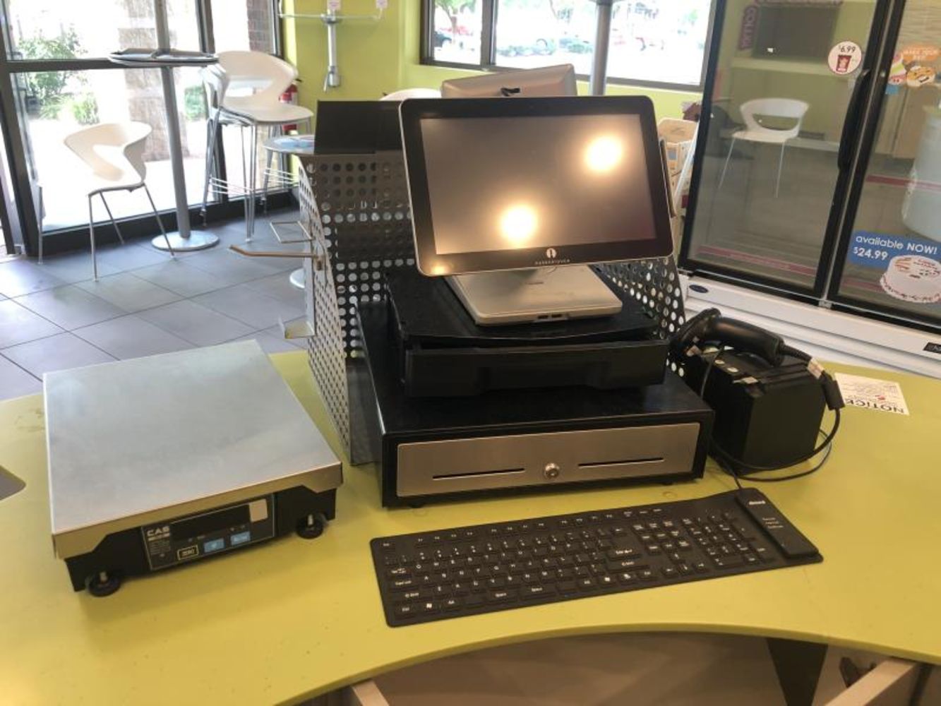 Restaurant Equipment  From A Former Menchie's Frozen Yogurt Store