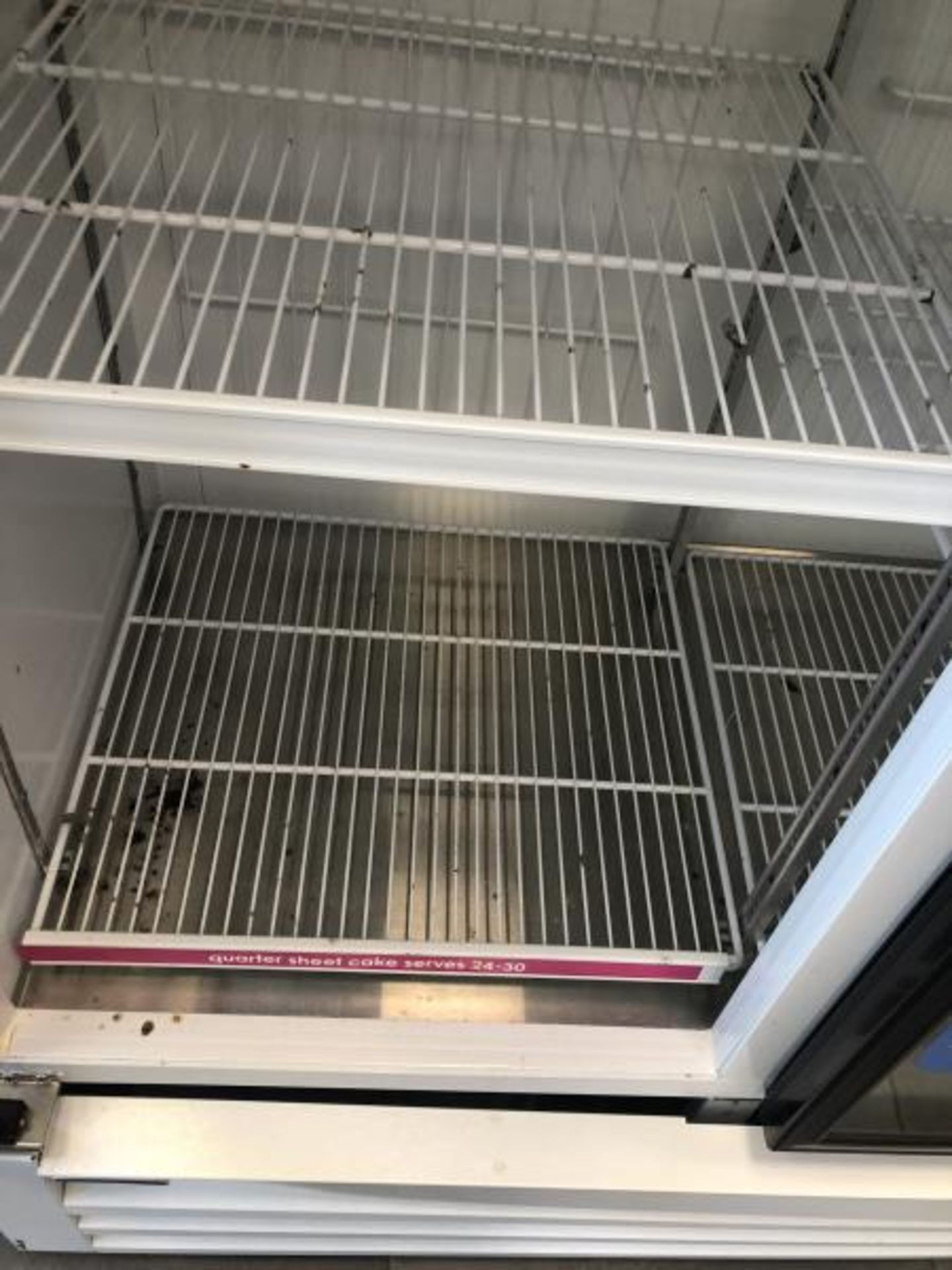 Two Door Merchandising Freezer by Norlake / Standex, Model: NLGFP48-HG-W, SN: 243535-06602 - Bild 4 aus 5