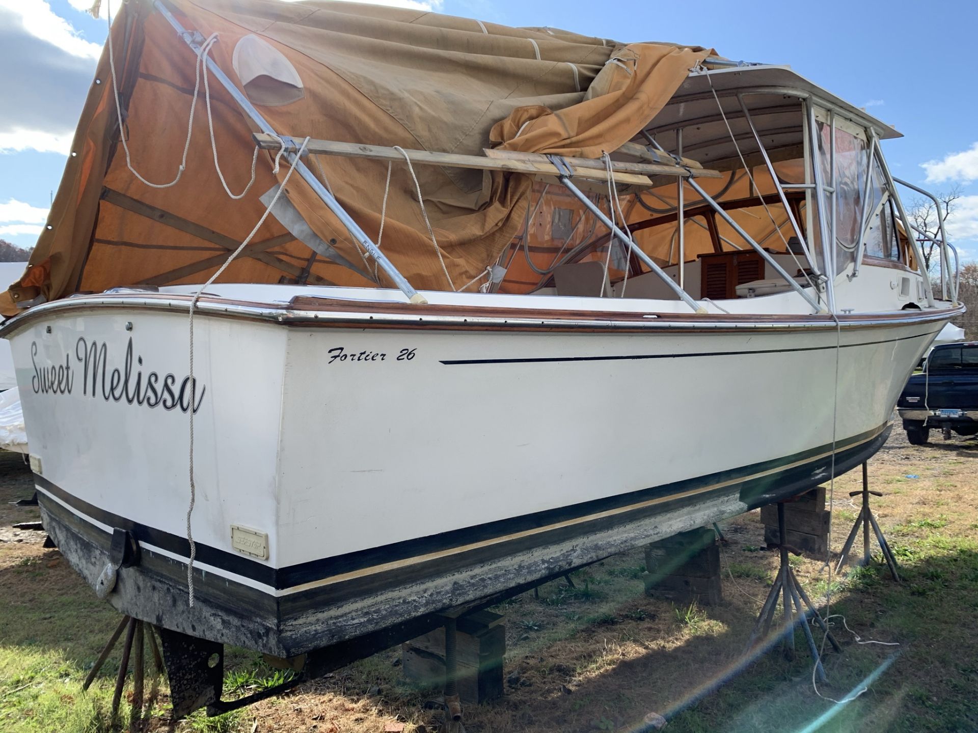 1990 26’ 9” Fortier Downeast Style Powerboat - Image 45 of 156