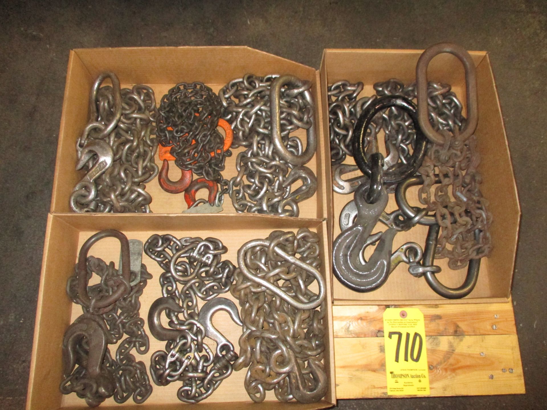 Miscellaneous Lifting Chains and Hooks