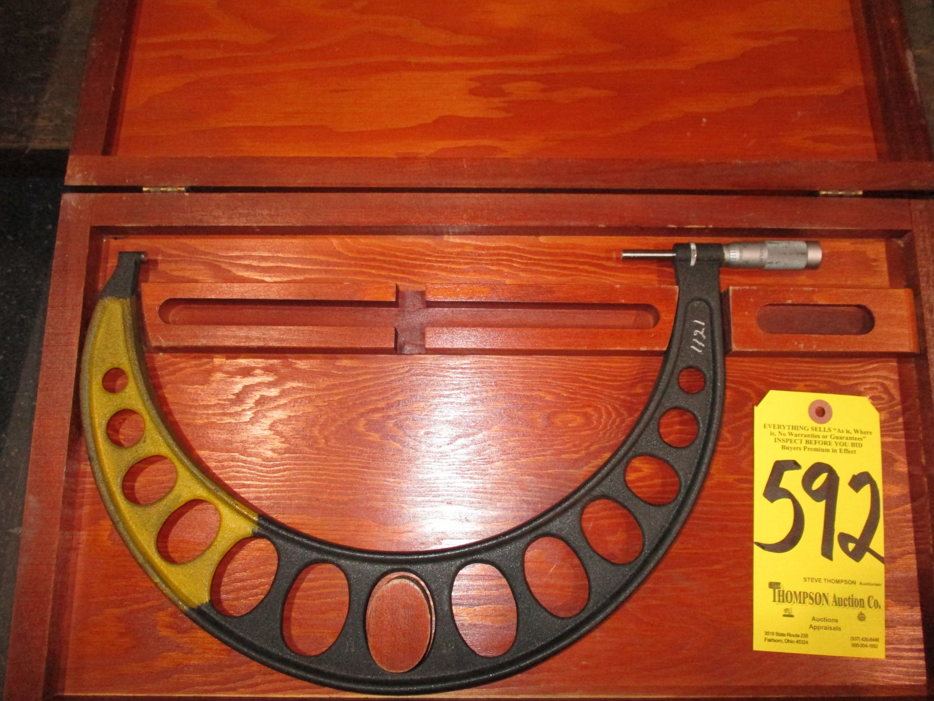 Brown & Sharpe Micrometer, 11" - 12"