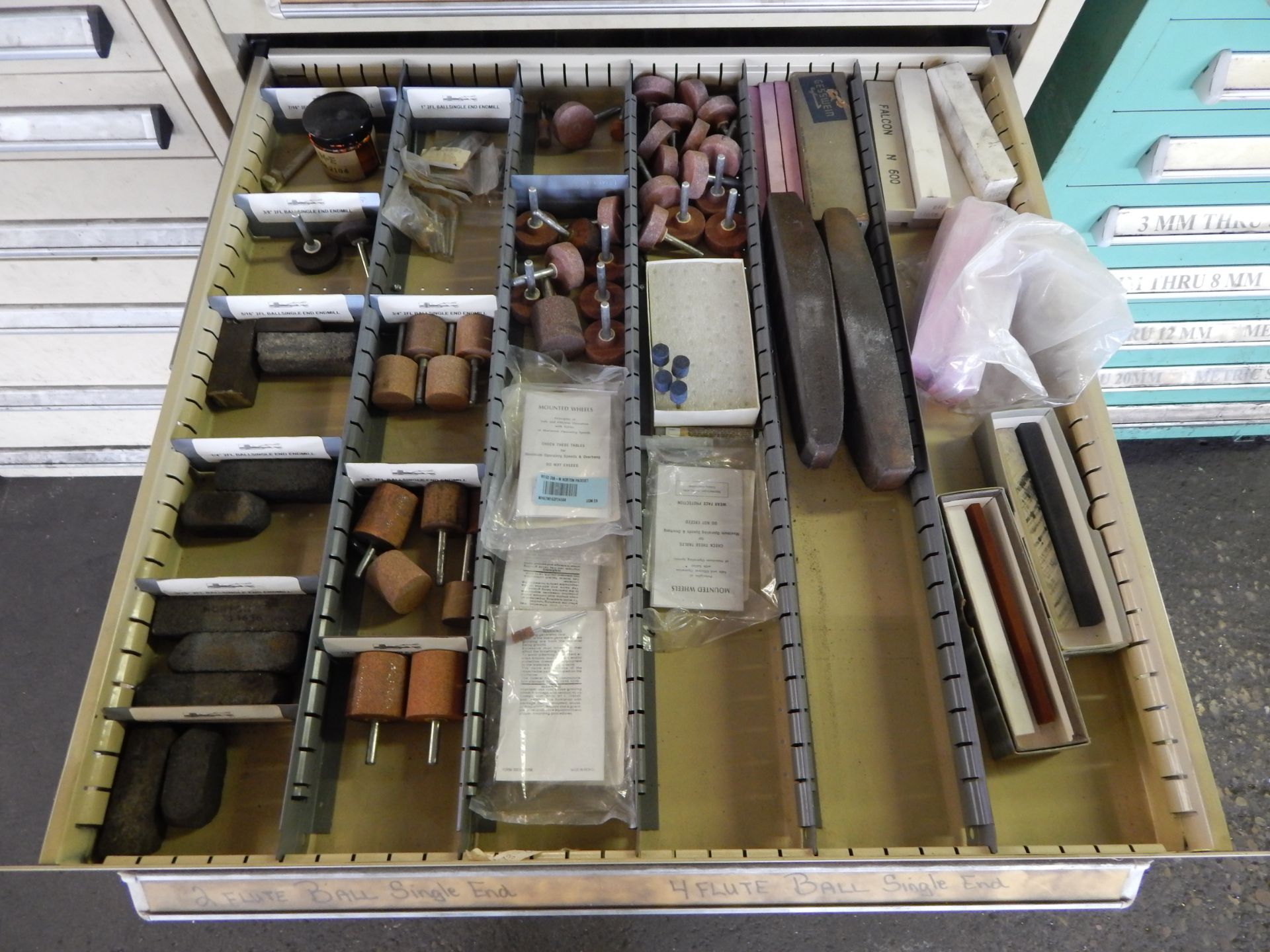 Vidmar 11-Drawer Parts Cabinet, 44" H X 30" W X 28" Deep - Image 4 of 12
