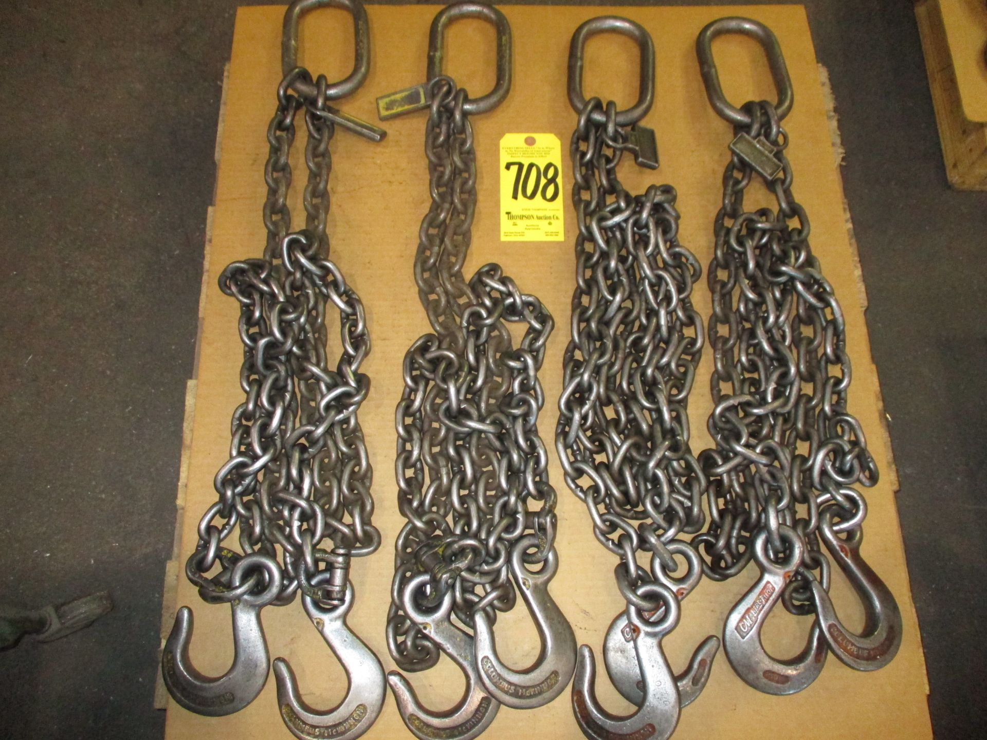 (4) Lifting Chains, 2-Hook