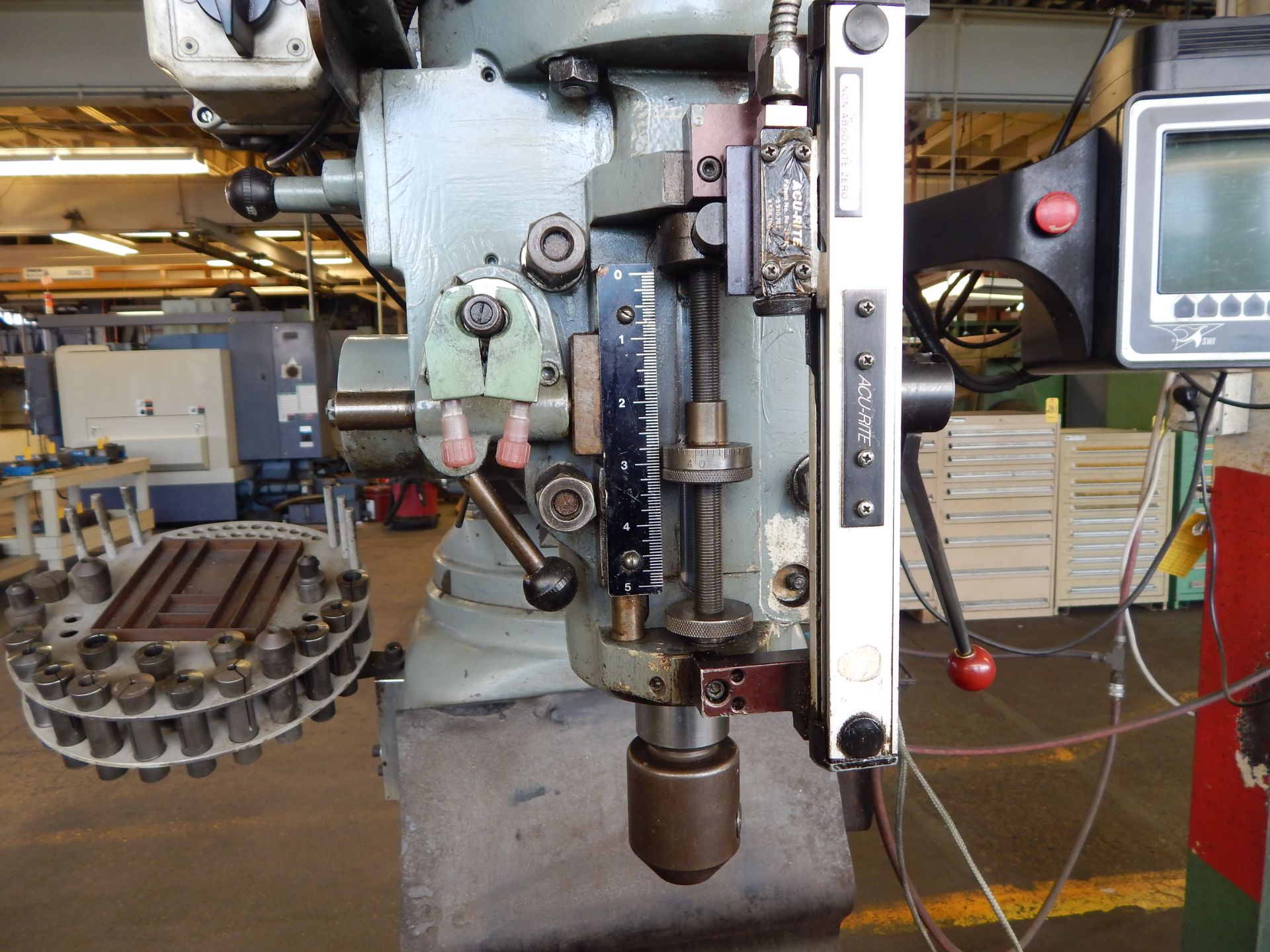 Clausing Kondia/Prototrak CNC Knee Mill, Model FV-1, S/N AA-534, Prototrak M2 CNC Control, Power - Image 13 of 17