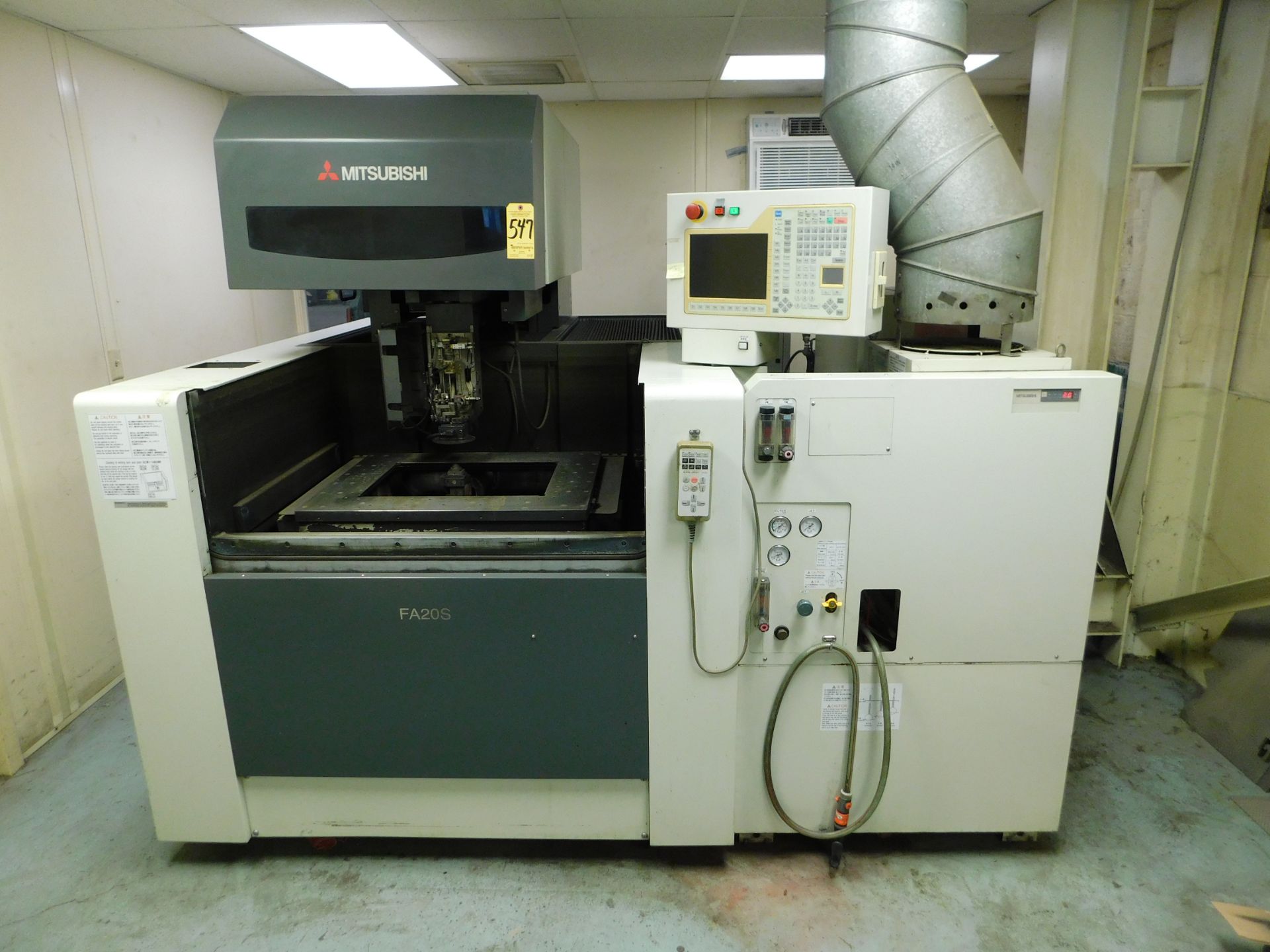 Mitsubishi Model FA20S 5-Axis CNC Wire EDM Machine, S/N 04F2S056, New 2004, Mitsubishi CNC - Image 2 of 6