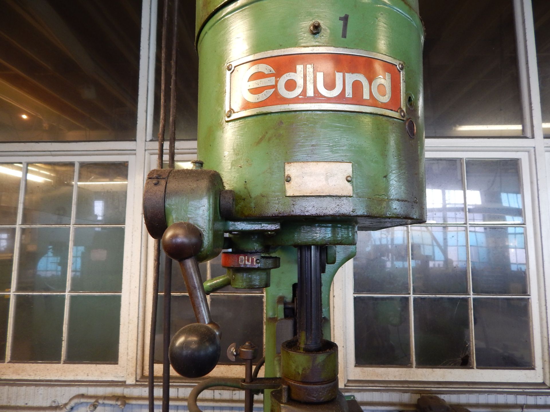 Edlund Model 2F-15 Single Spindle Drill Press, 15", s/n 66431 - Image 7 of 11