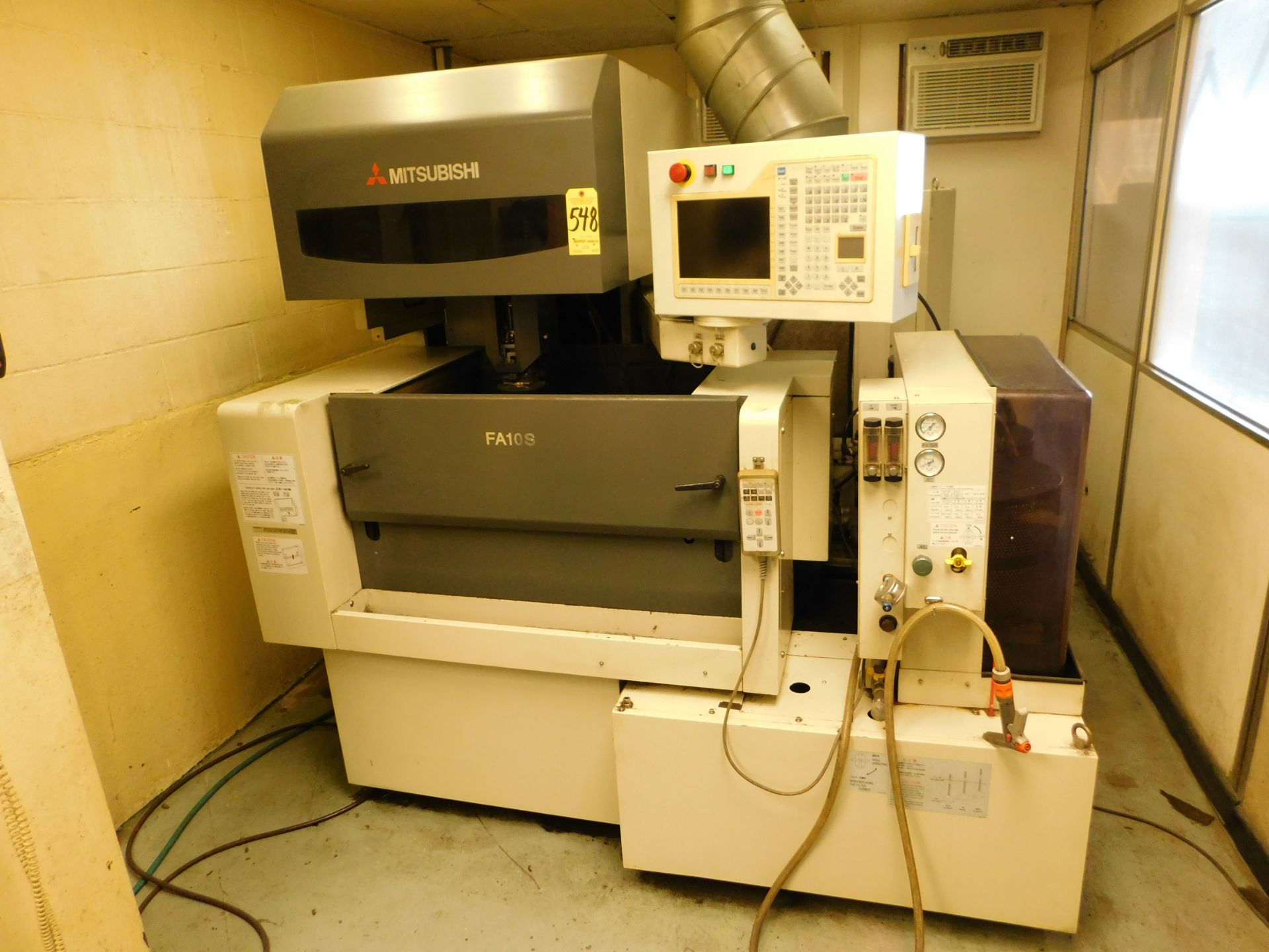 Mitsubishi Model FA10S CNC Wire EDM Machine, S/N 0521S295, New 2005, Mitsubishi CNC Control, 5-Axis, - Image 2 of 5