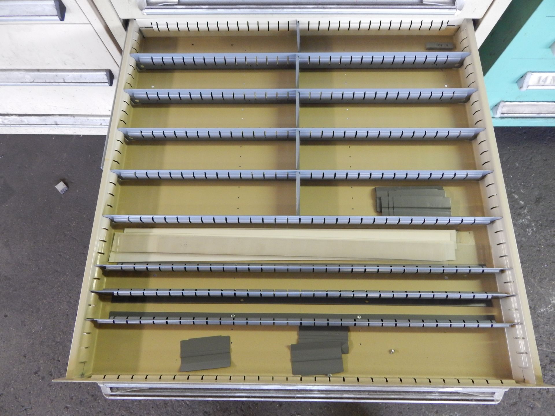 Vidmar 11-Drawer Parts Cabinet, 44" H X 30" W X 28" Deep - Image 9 of 12