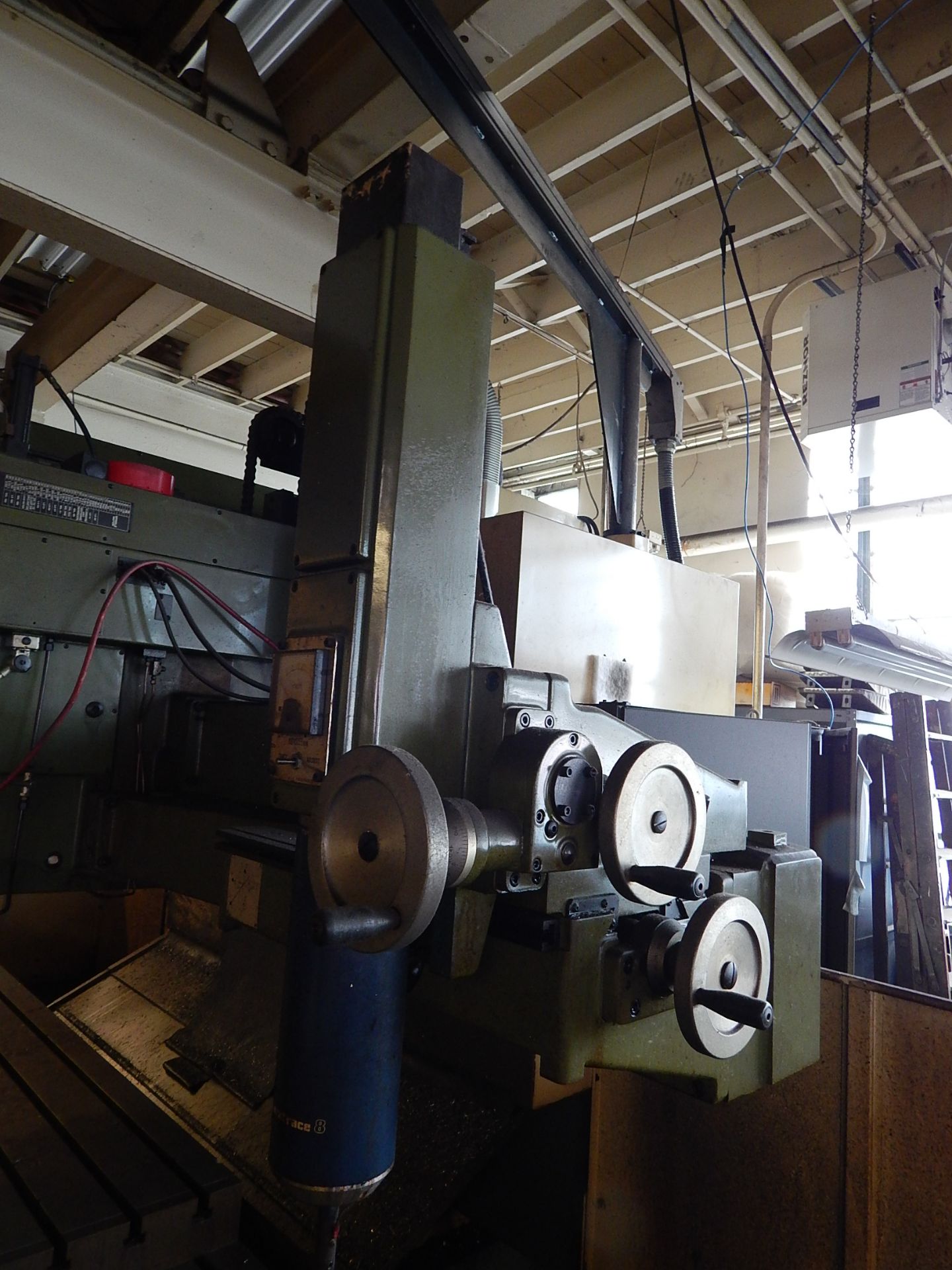 Leblond Makino Model FNC1710 CNC Vertical Machining Center/Copy Mill, S/N A-93-443, New 1993, - Image 5 of 21