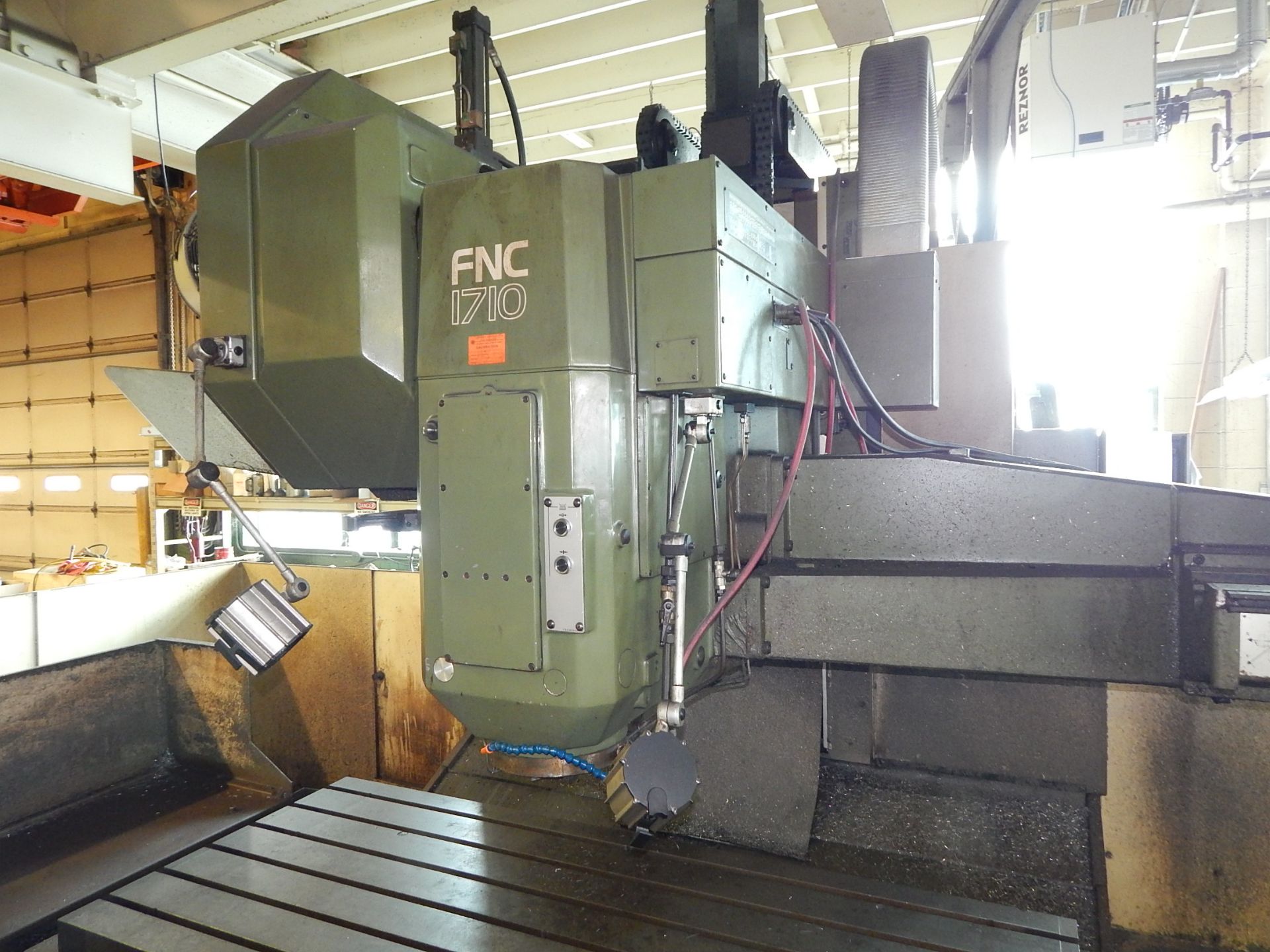 Leblond Makino Model FNC1710 CNC Vertical Machining Center/Copy Mill, S/N A-93-443, New 1993, - Image 3 of 21
