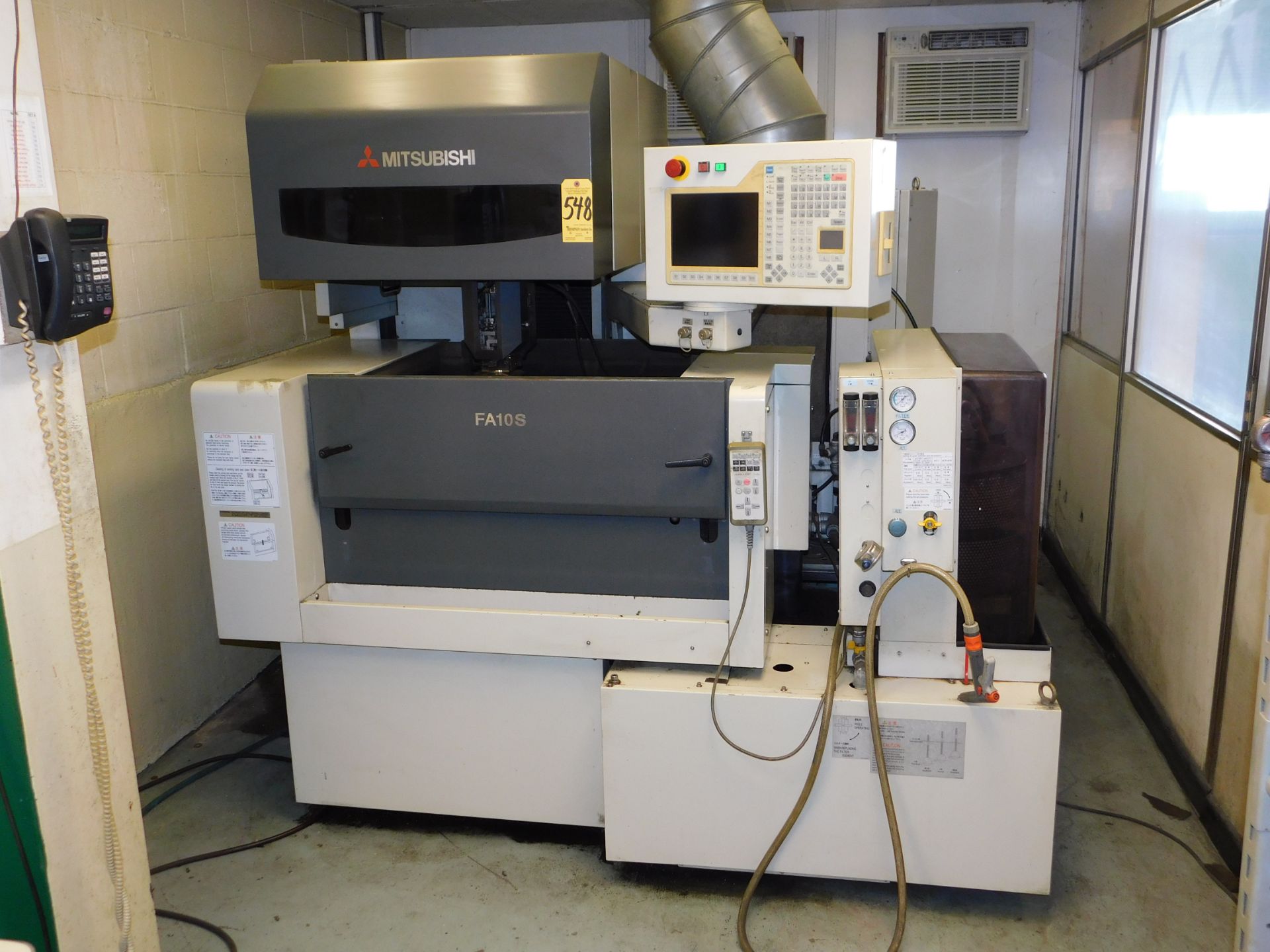 Mitsubishi Model FA10S CNC Wire EDM Machine, S/N 0521S295, New 2005, Mitsubishi CNC Control, 5-Axis,