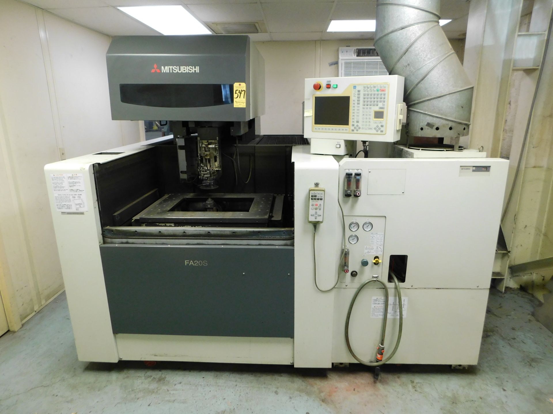 Mitsubishi Model FA20S 5-Axis CNC Wire EDM Machine, S/N 04F2S056, New 2004, Mitsubishi CNC