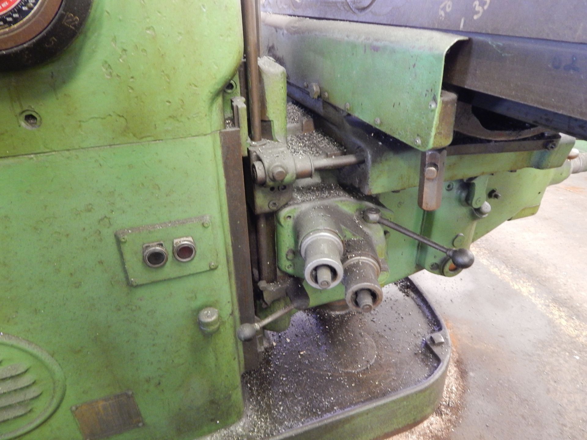 Cincinnati #3 Horizontal Mill, s/n 4A3U1Y-54, 50 Taper, with Tooling - Image 7 of 12