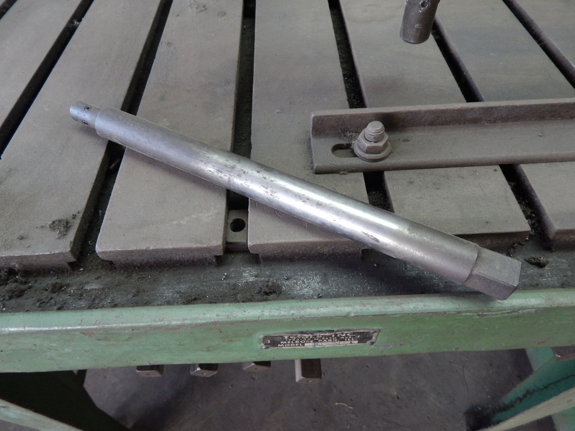 Tools, Inc. Model 10-A Hand Tapper, with T-Slotted Table - Image 4 of 6