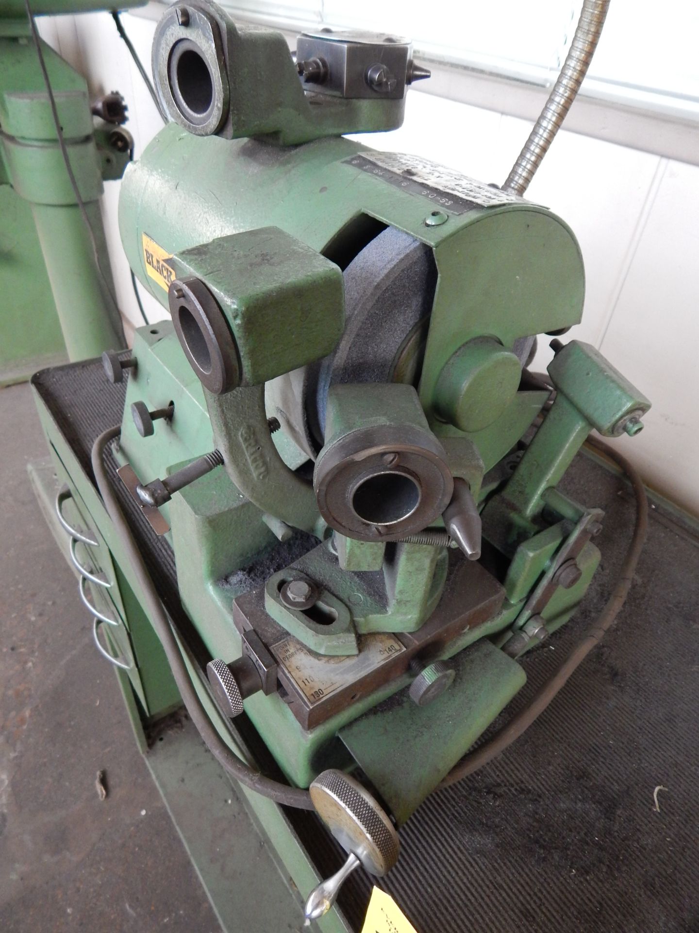 Black Diamond Model BW-75 Drill Grinder, s/n 24789, 1/16" - 1/2" Cap, with Cabinet and Collets - Image 2 of 8