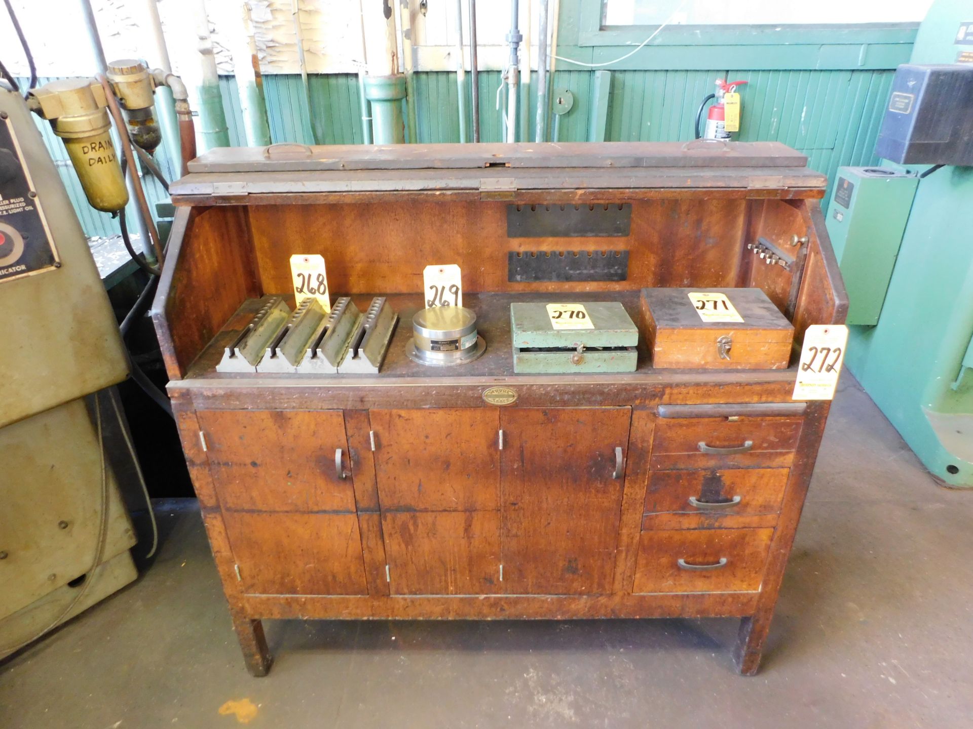 Moore Mahogany Tool Cabinet