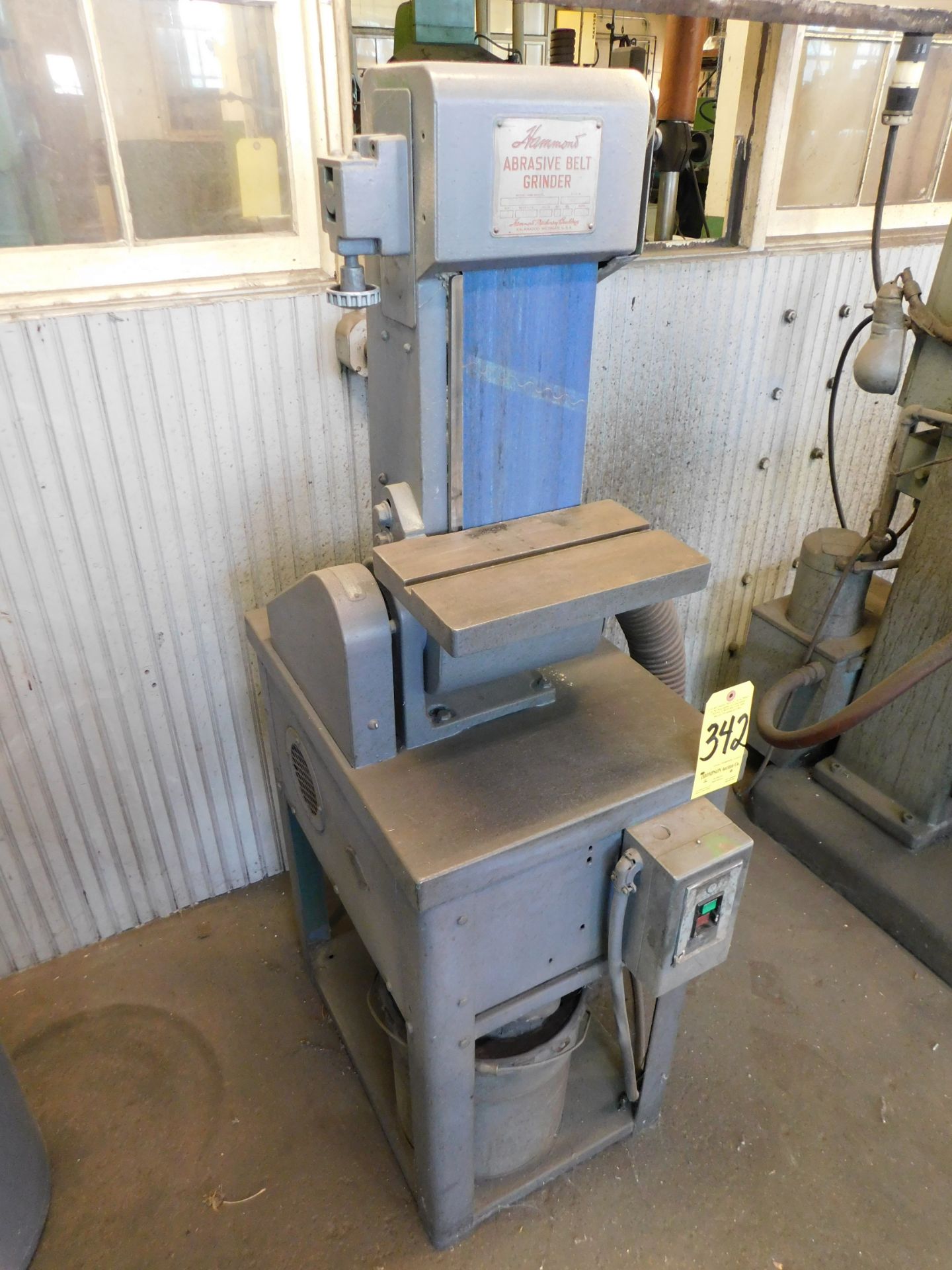 Hammond Model 600-D 6" Belt Sander, s/n 1105, 3 Phase, 2 HP