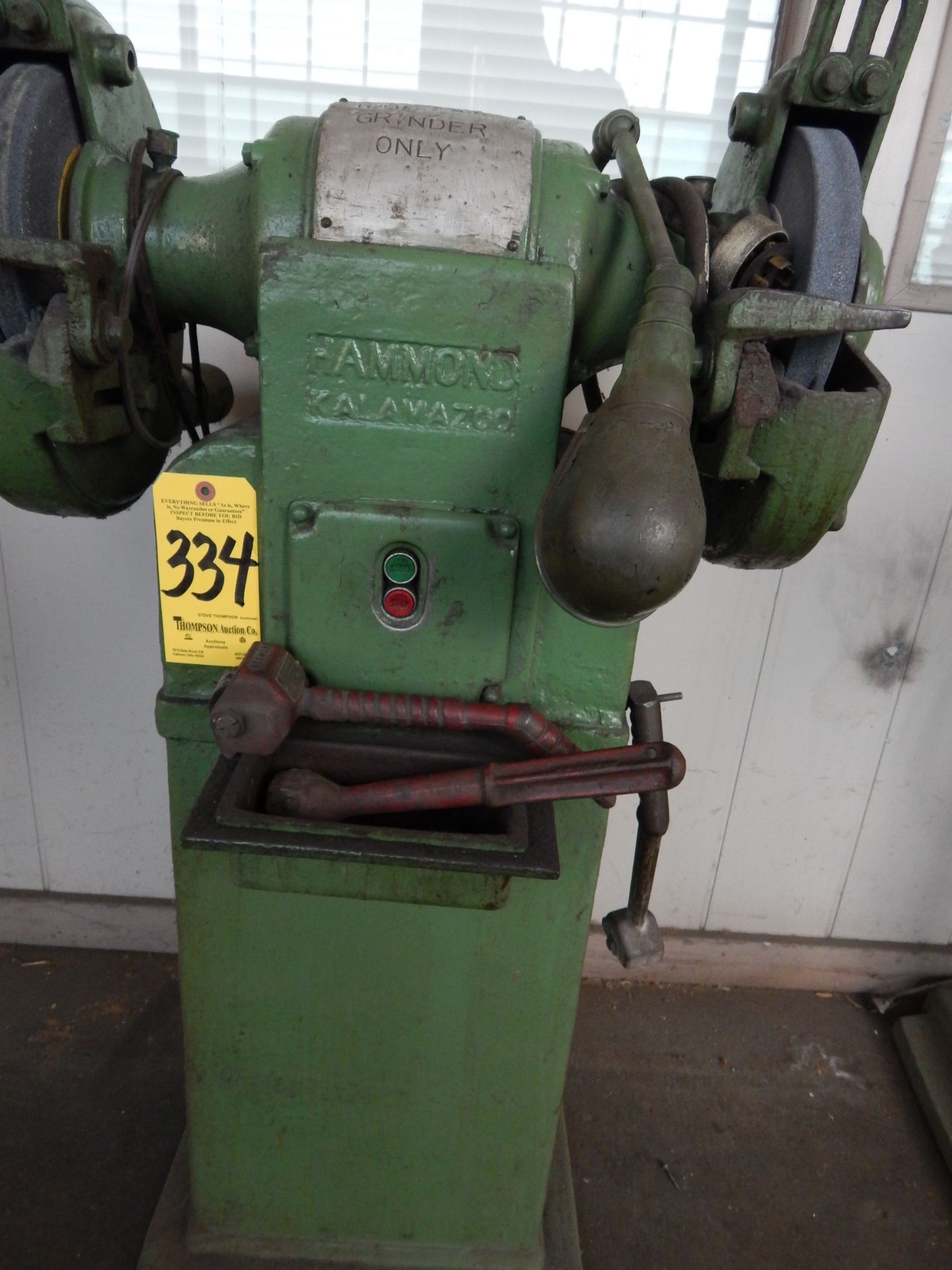 Hammond 10" Double End Pedestal Grinder - Image 5 of 7