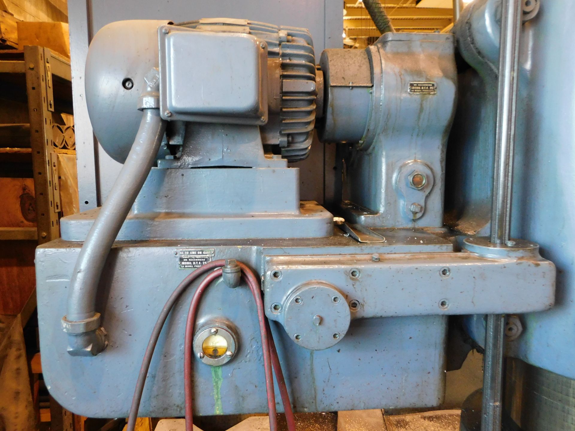 Carlton Model 3A, 6' X 15" Radial Arm Drill, S/N 3A5753, Power Clamping and Elevation - Image 6 of 7