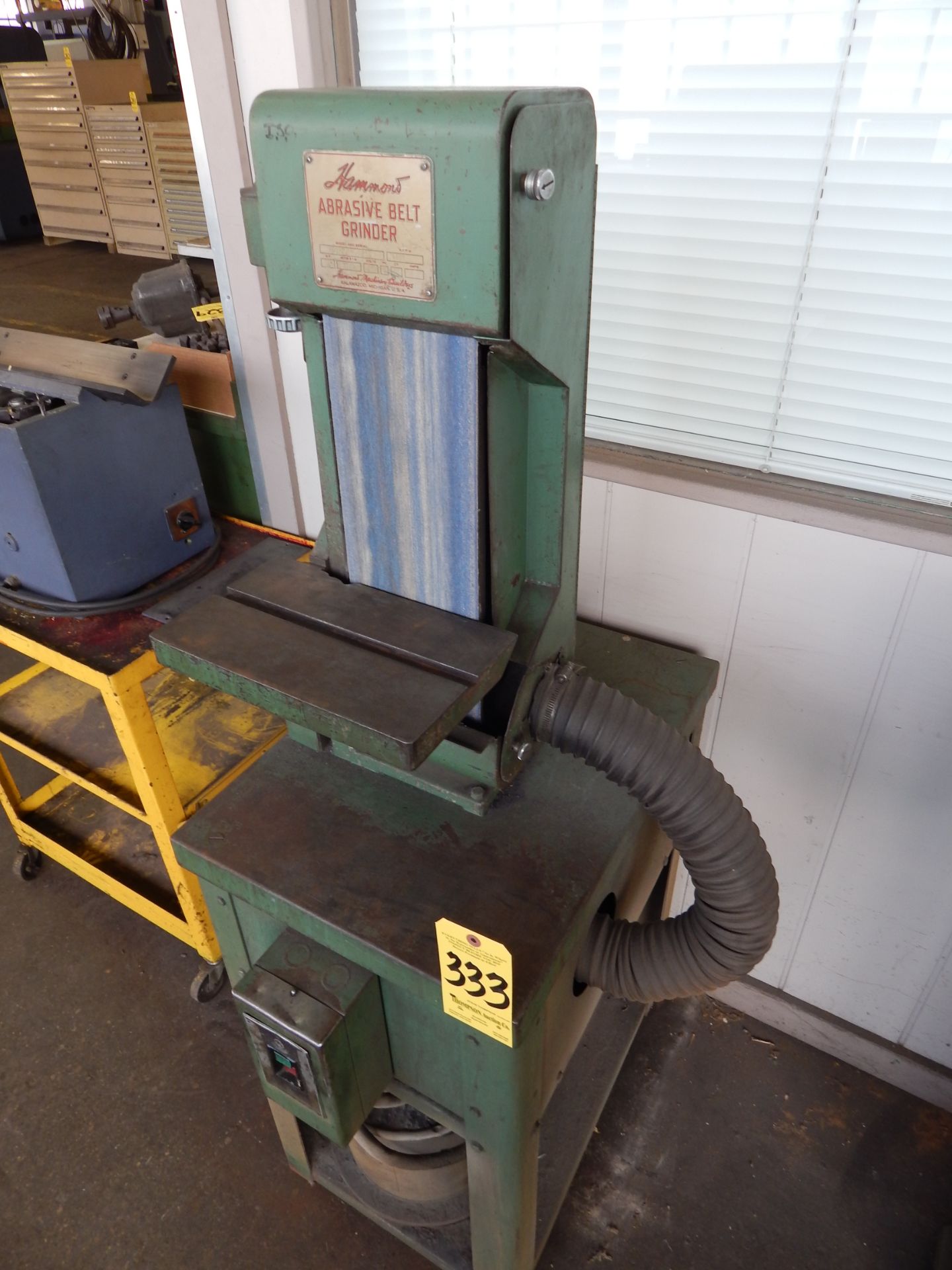 Hammond Model 600-D 6" Belt Sander, s/n 1235, 3 Phase, 2 HP - Image 4 of 6