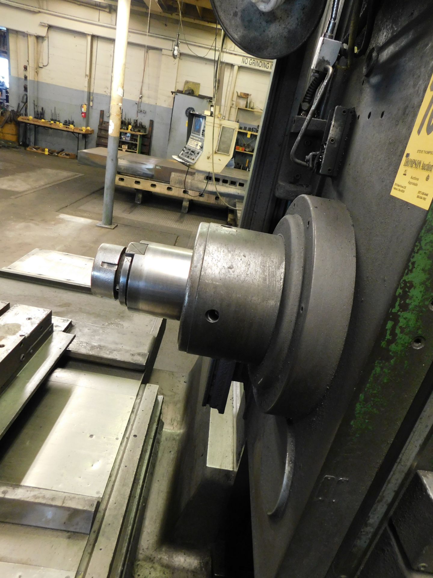 Devlieg Model 43K-48 Jig Mill, S/N 9201, 4" Spindle, 50 Taper, Heidenhahn Control, 48" X 35" - Image 14 of 14