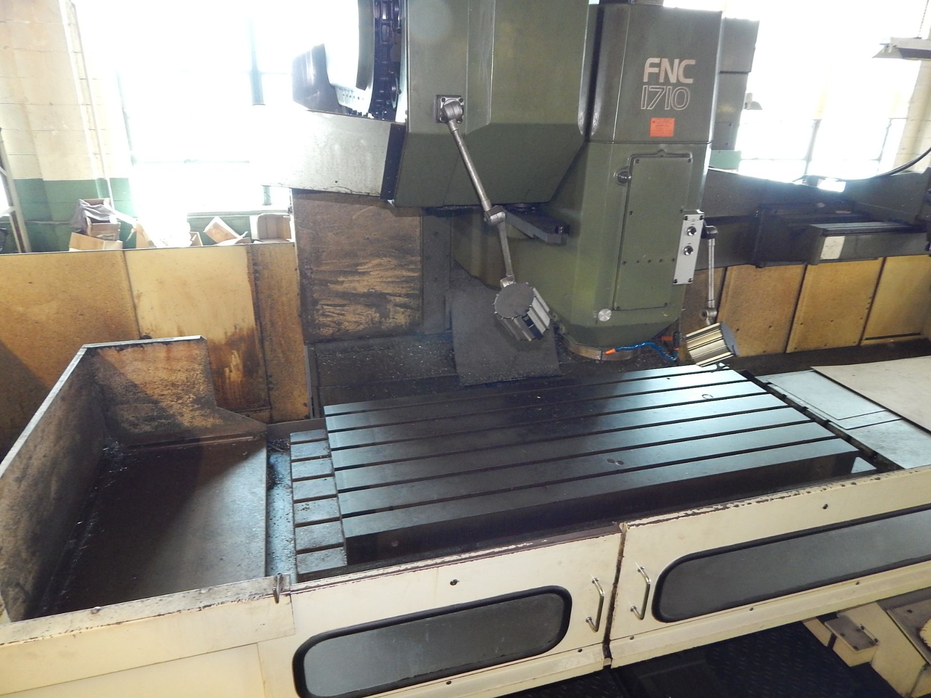 Leblond Makino Model FNC1710 CNC Vertical Machining Center/Copy Mill, S/N A-93-443, New 1993, - Image 2 of 21
