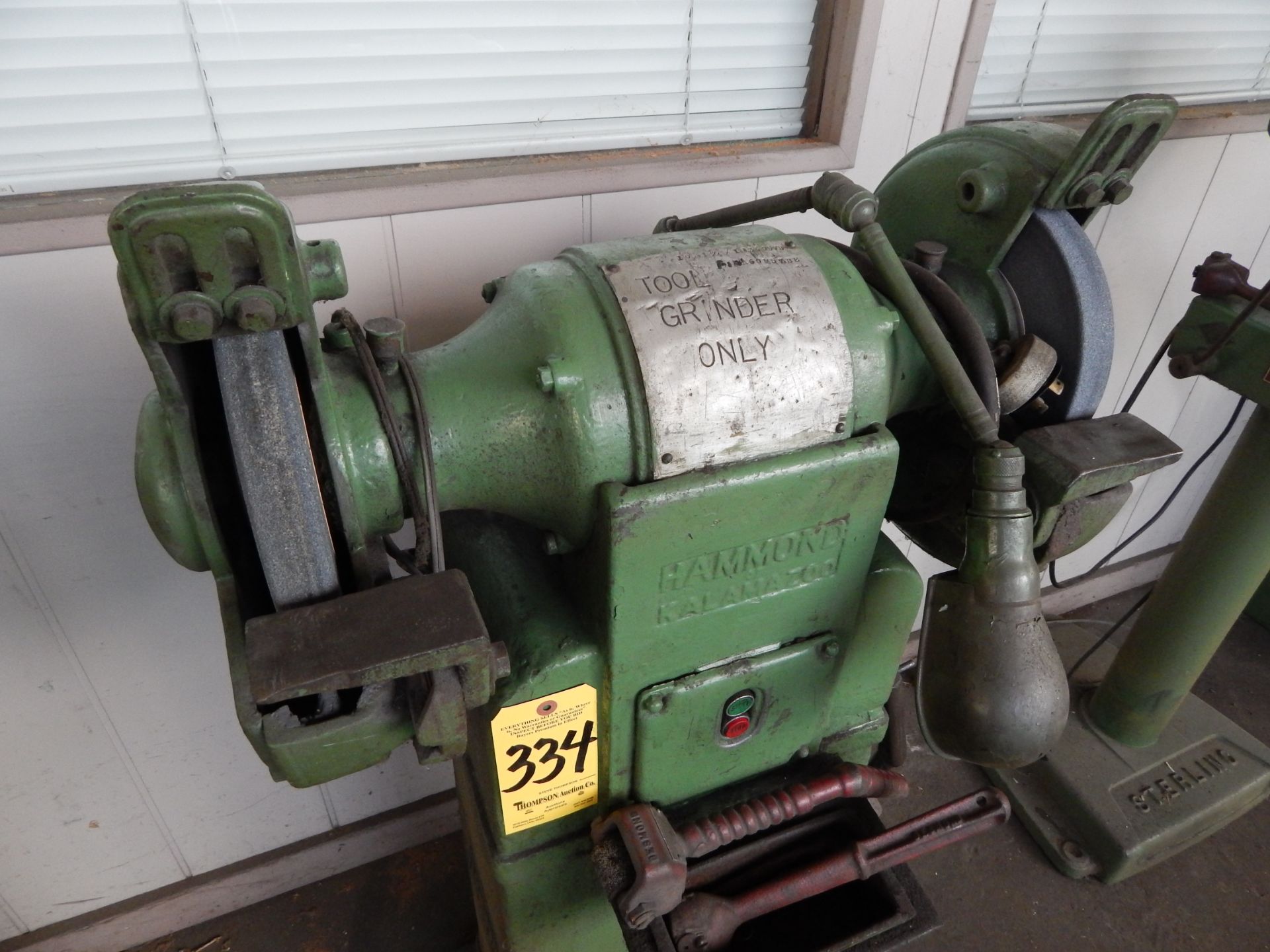 Hammond 10" Double End Pedestal Grinder - Image 2 of 7