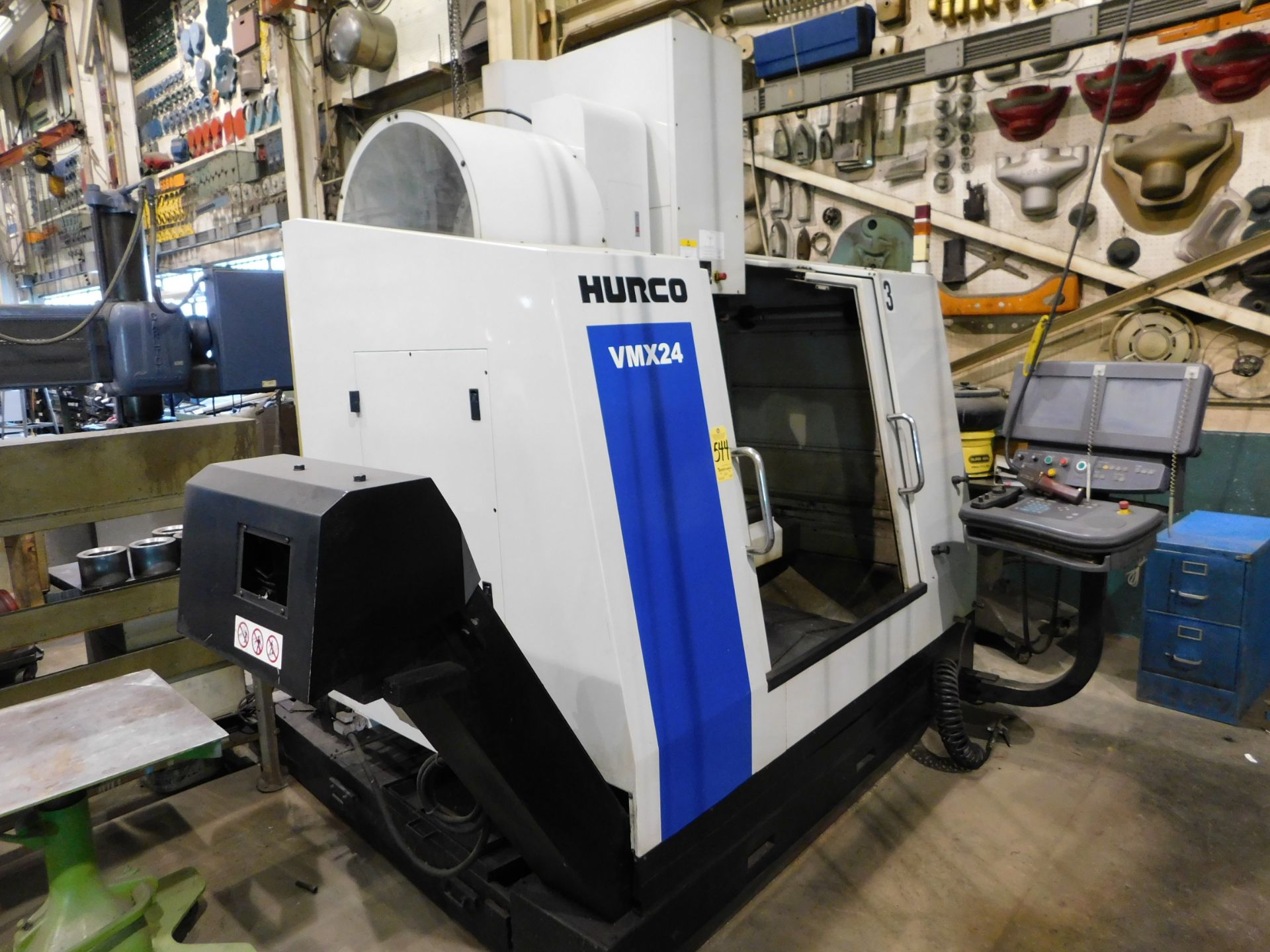 Hurco Model VMX-24 CNC Vertical Machining Center, S/N M242-06004078EHA, New 2003, Hurco Ultimax - Image 2 of 7