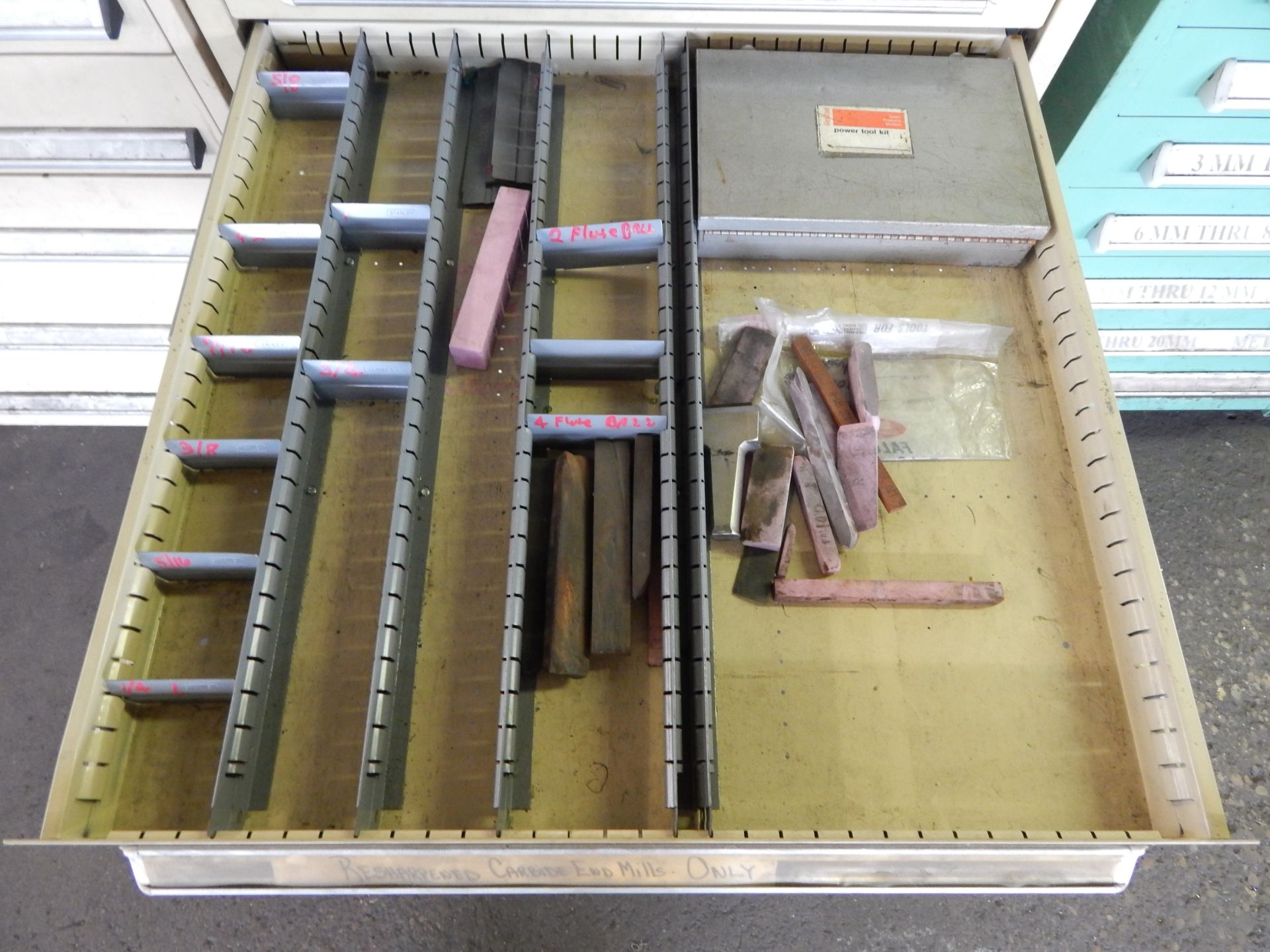 Vidmar 11-Drawer Parts Cabinet, 44" H X 30" W X 28" Deep - Image 5 of 12
