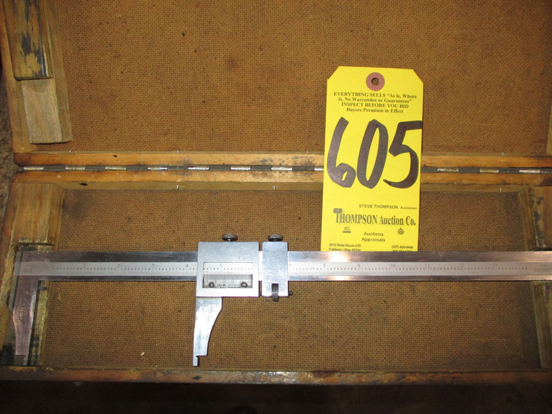 Brown & Sharpe 13" Vernier Caliper