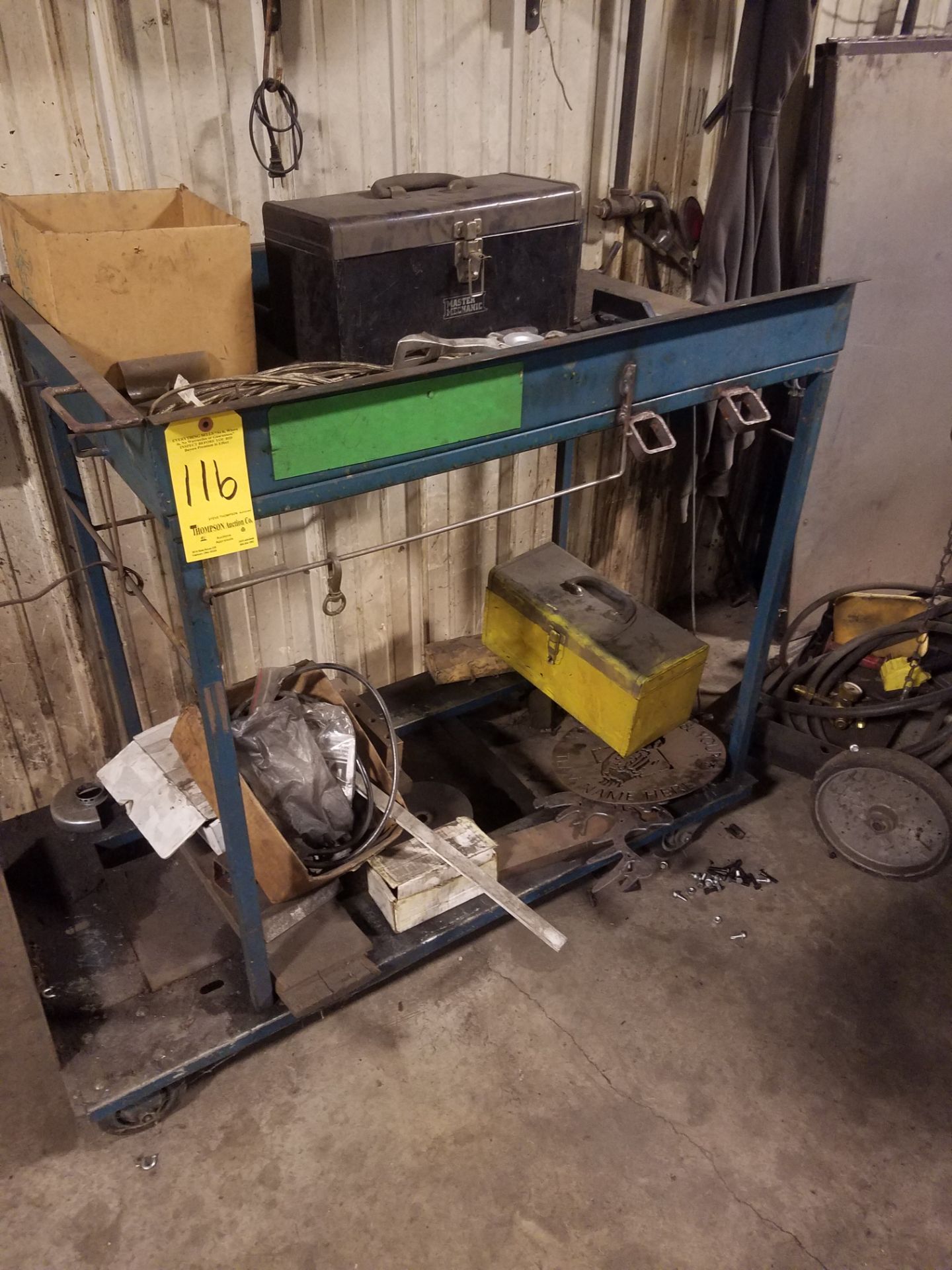 Metal Work Station and Contents