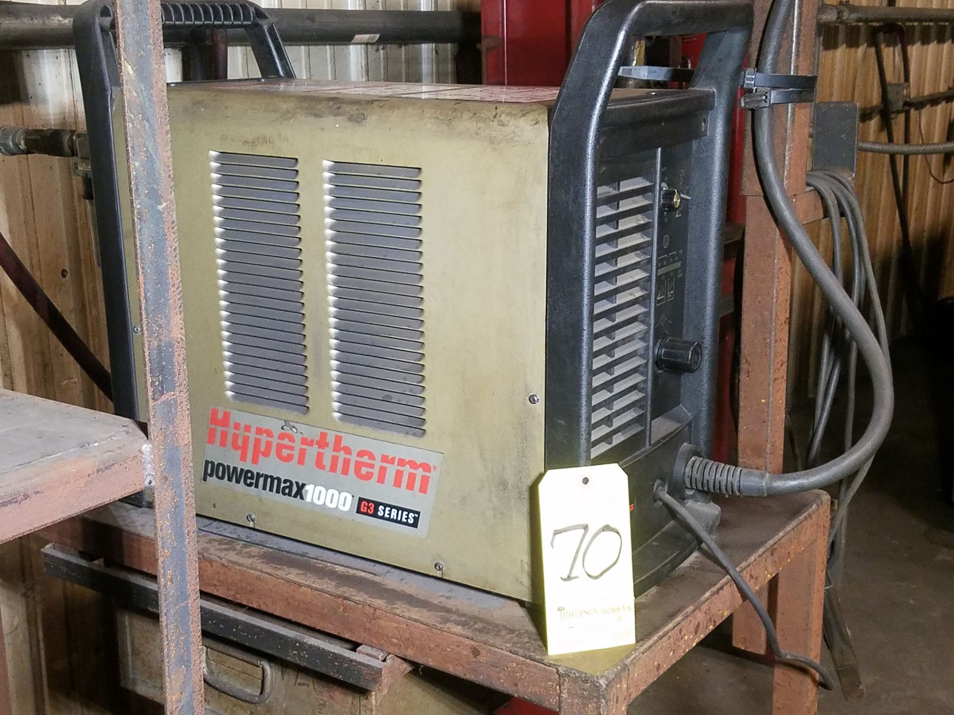 Hypertherm Model Powermax 1000 Plasma Cutter, s/n 1000-034484, G3 Series