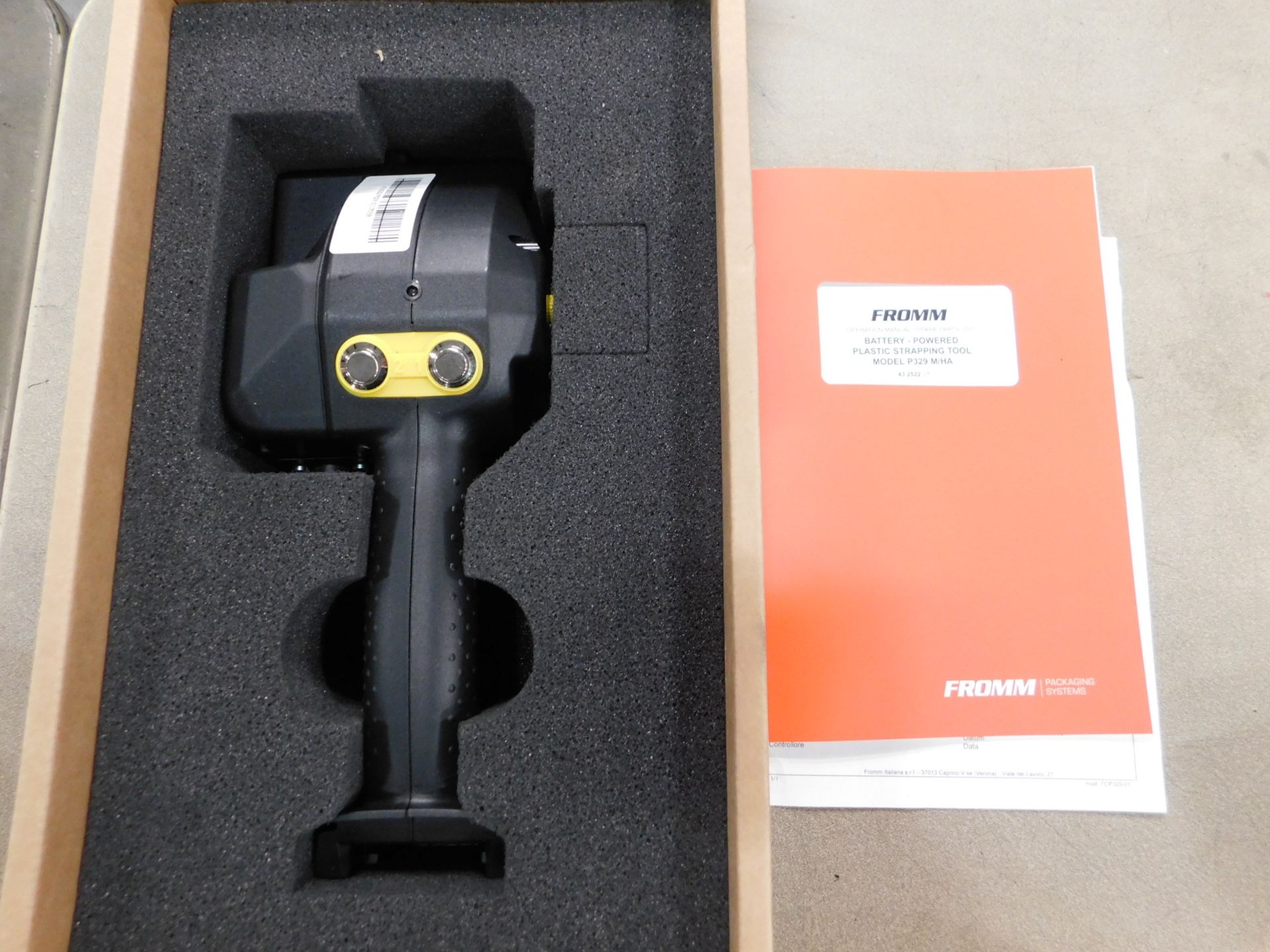 Fromm Model P329 Cordless Strapping Tool-NEW-NO BATTERY OR CHARGER-