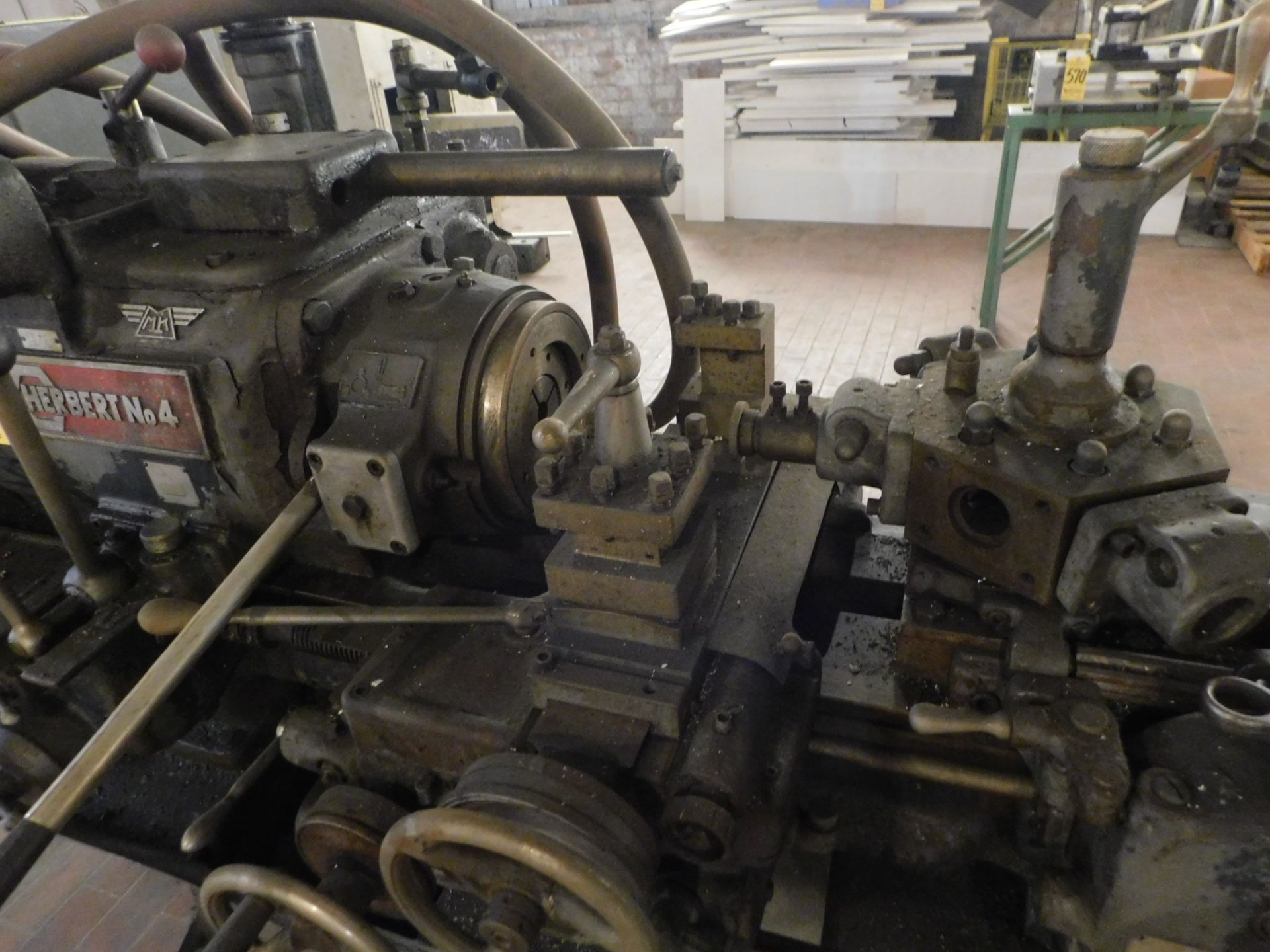 Herbert #4 Turret Lathe, s/n HK2413 - Image 4 of 4