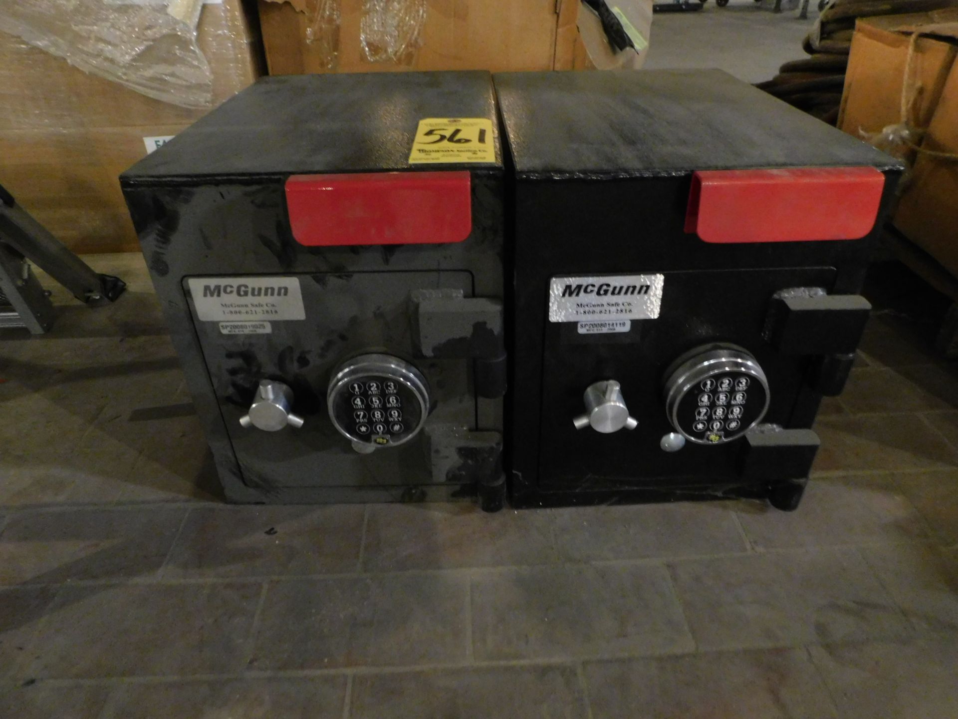 McGunn Electronic Safes (no combinations)