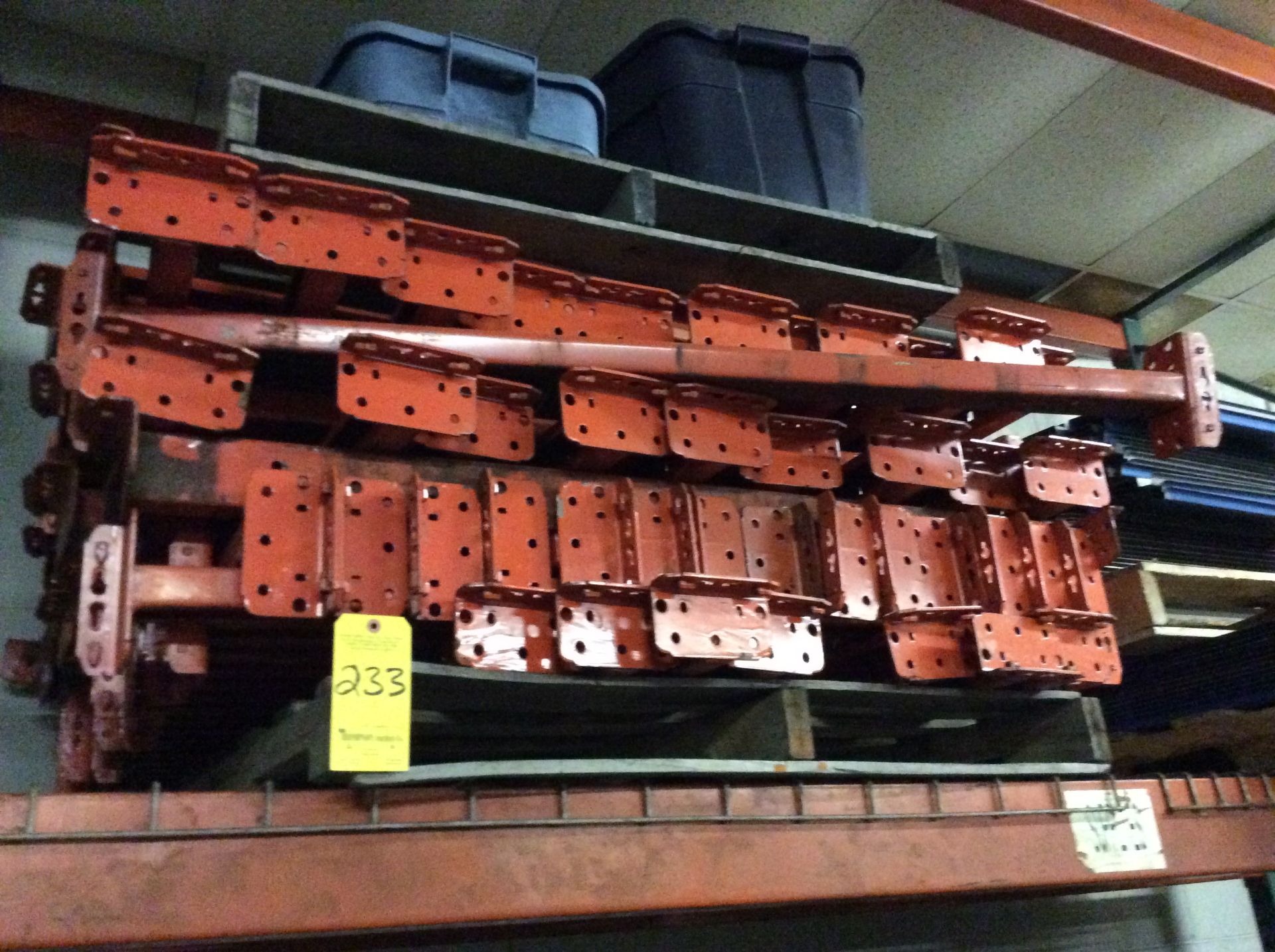 Lot, Pallet Racking, Tear Drop Style, Disassembled, (25) Uprights, 13 Ft. X 42 In. Depth, (9) - Image 3 of 5