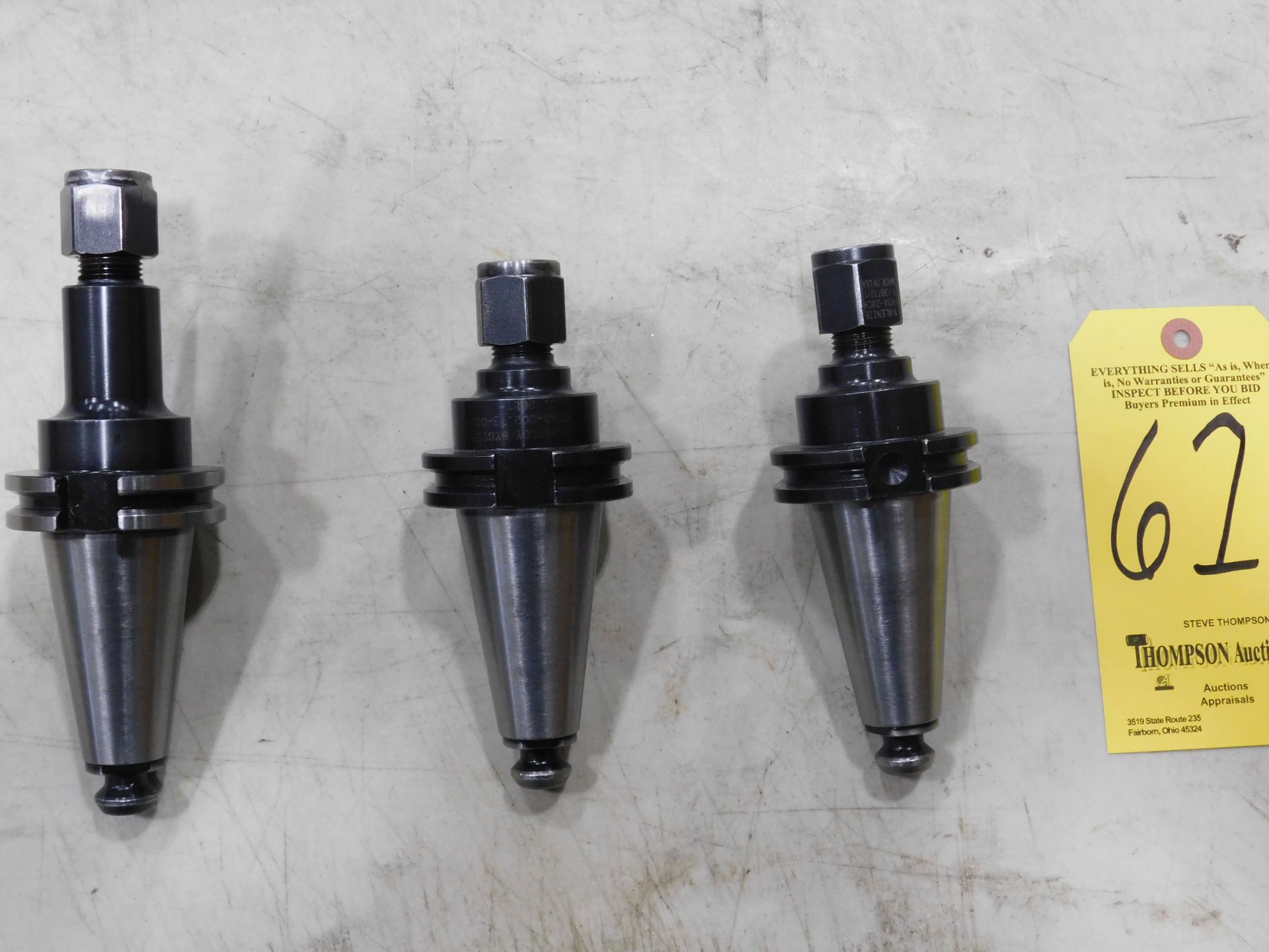 Cat 40 Collet Holders