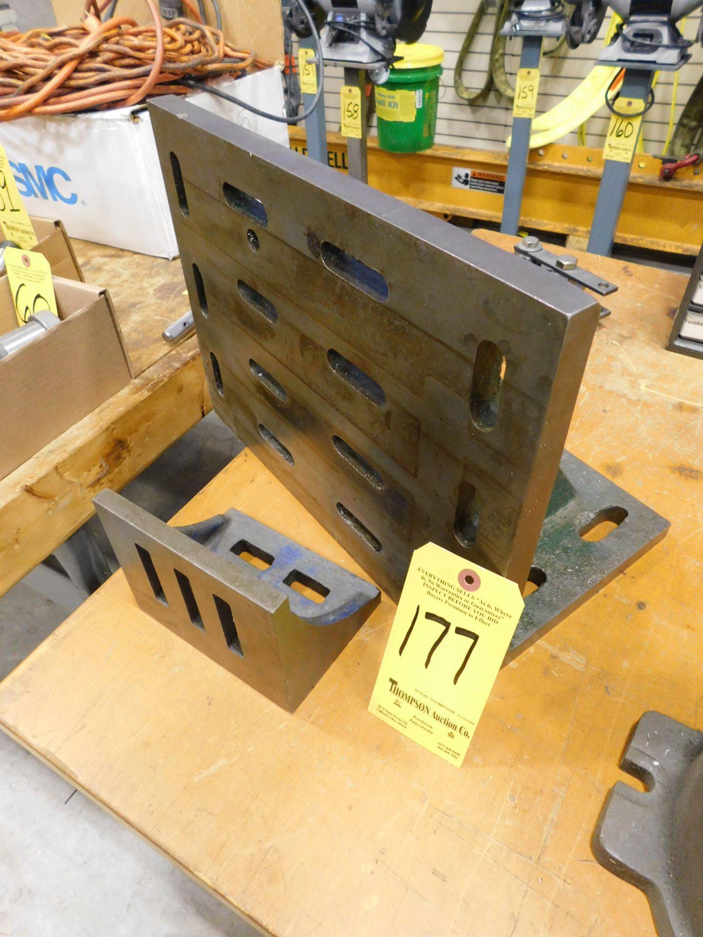 Angle Plate, 16 In. X 12 In. X 9 In., and 6 In. X 5 In. X 4.5 In.