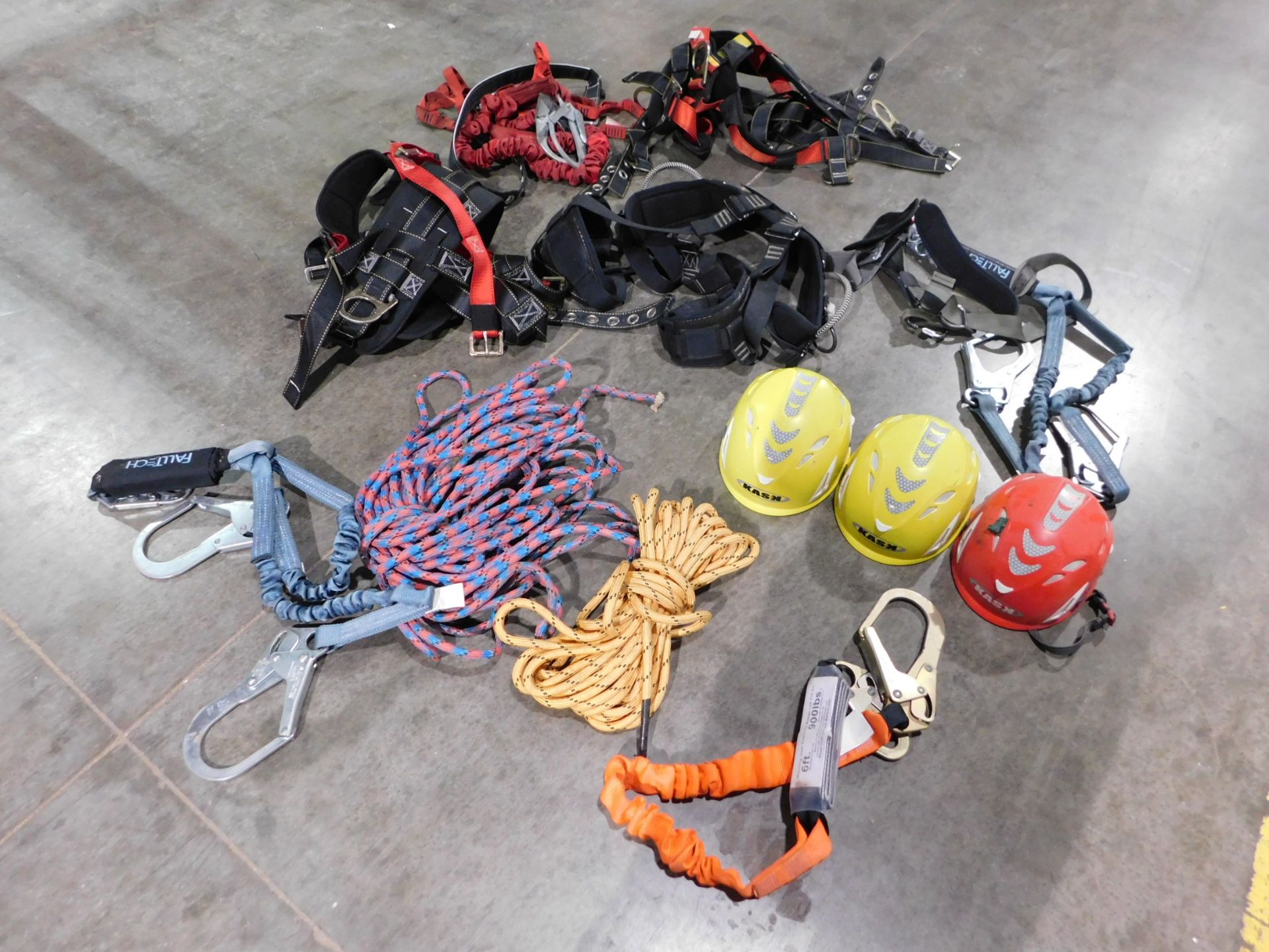 Safety Harnesses, Rope and Helmets